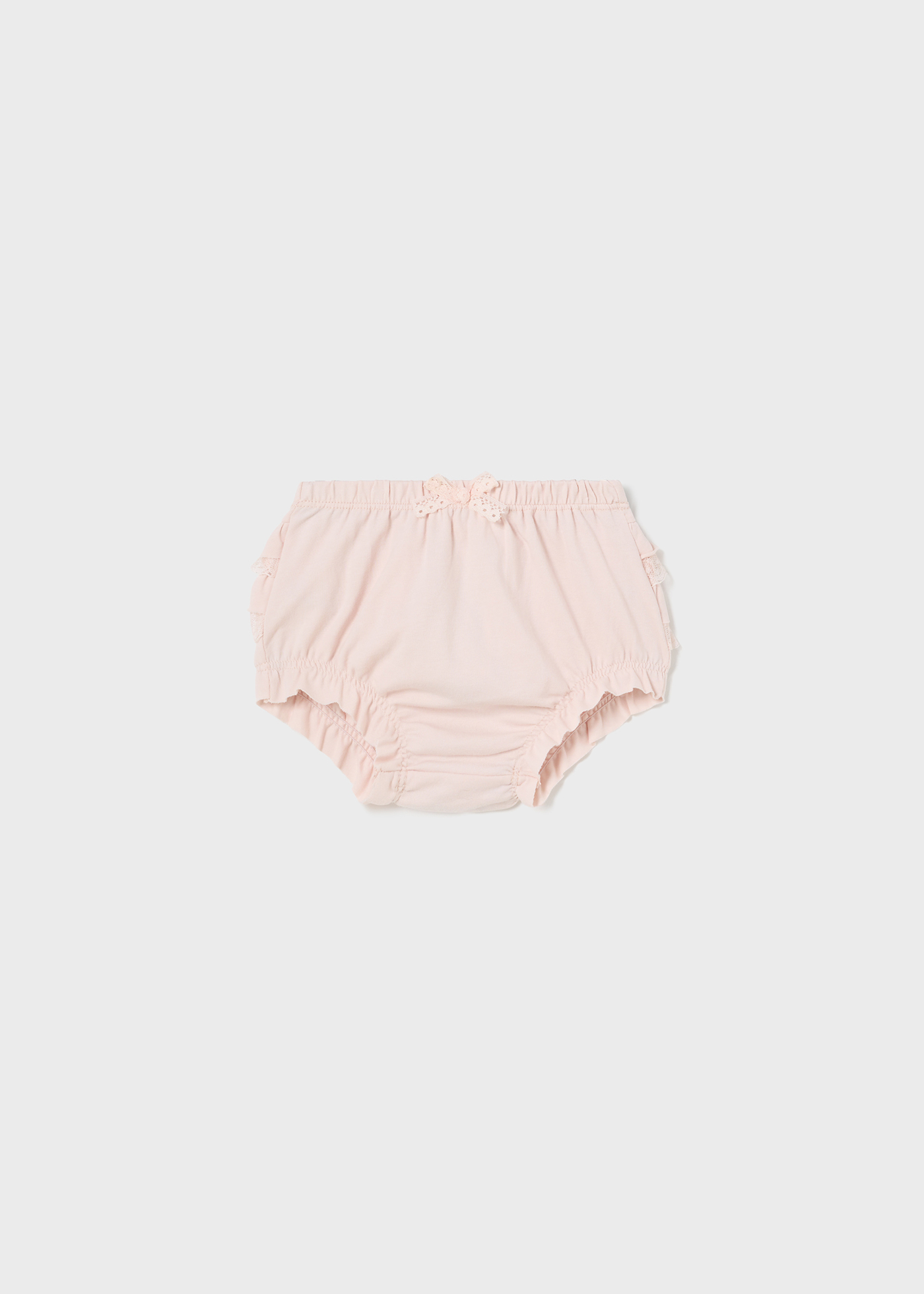 Newborn Ruffled Bloomers Better Cotton Nude Mayoral