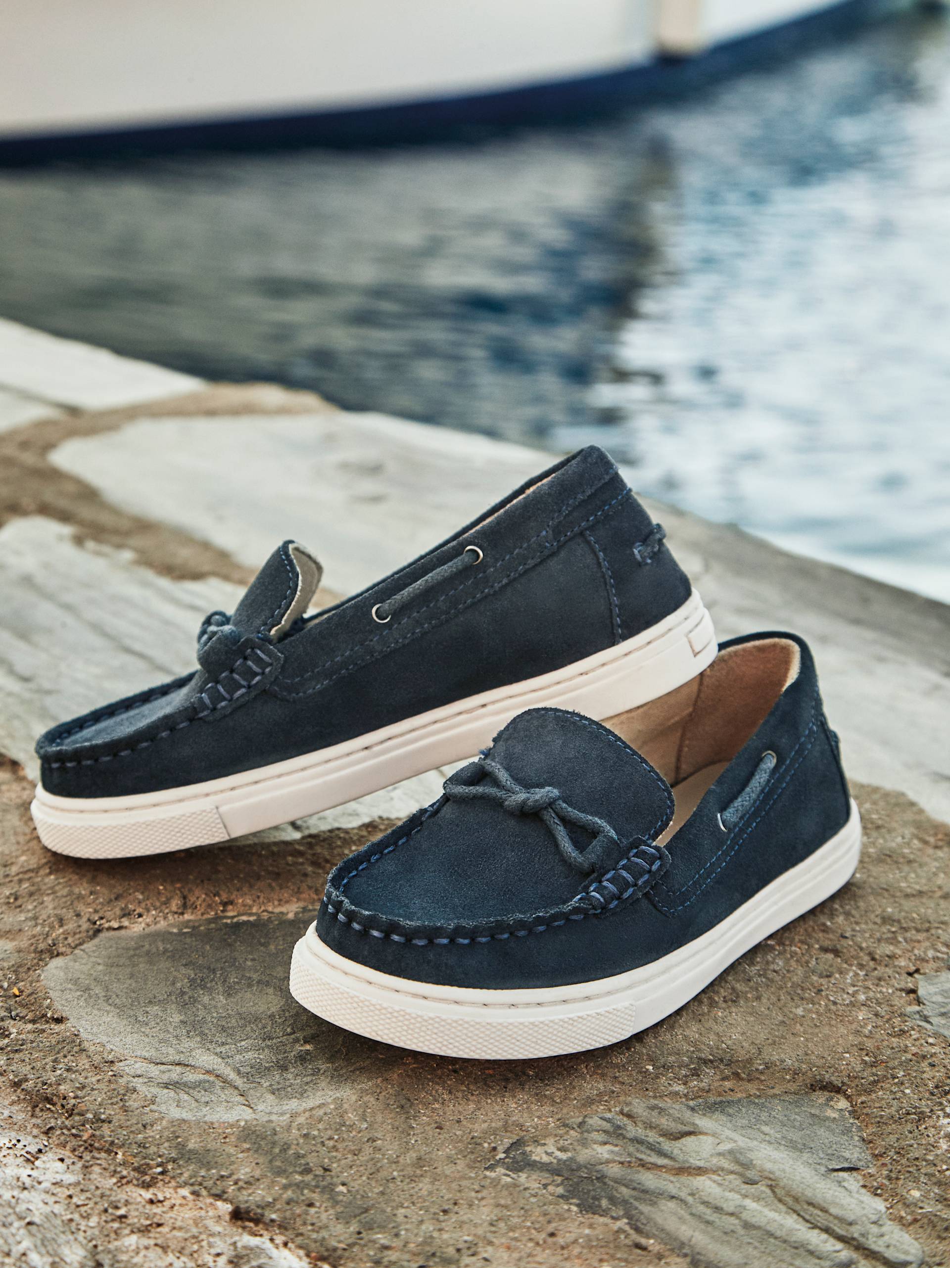 Mocassins e Sapatos de vela para Menino