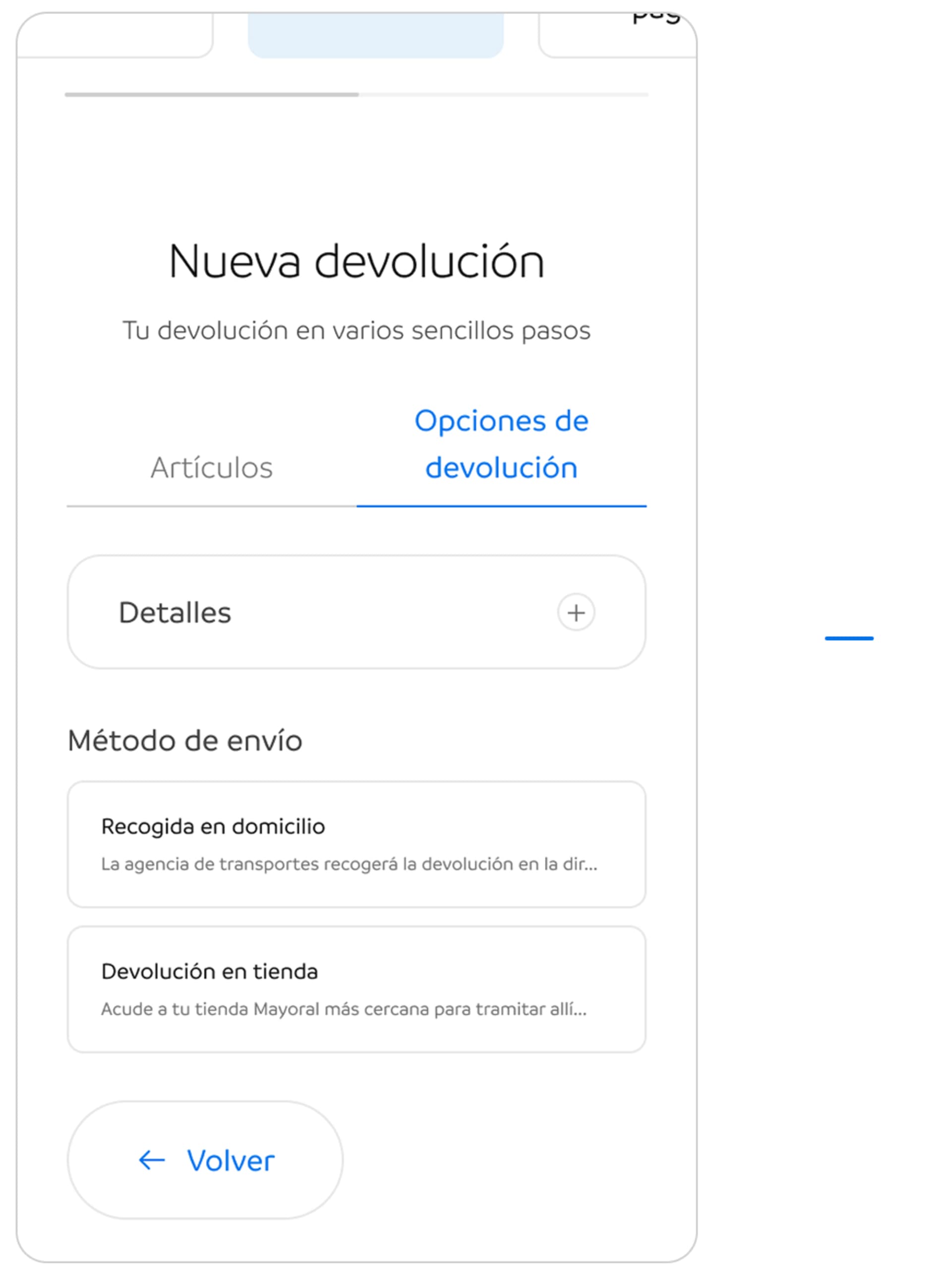 Paso 4. Elegir método de devolución
