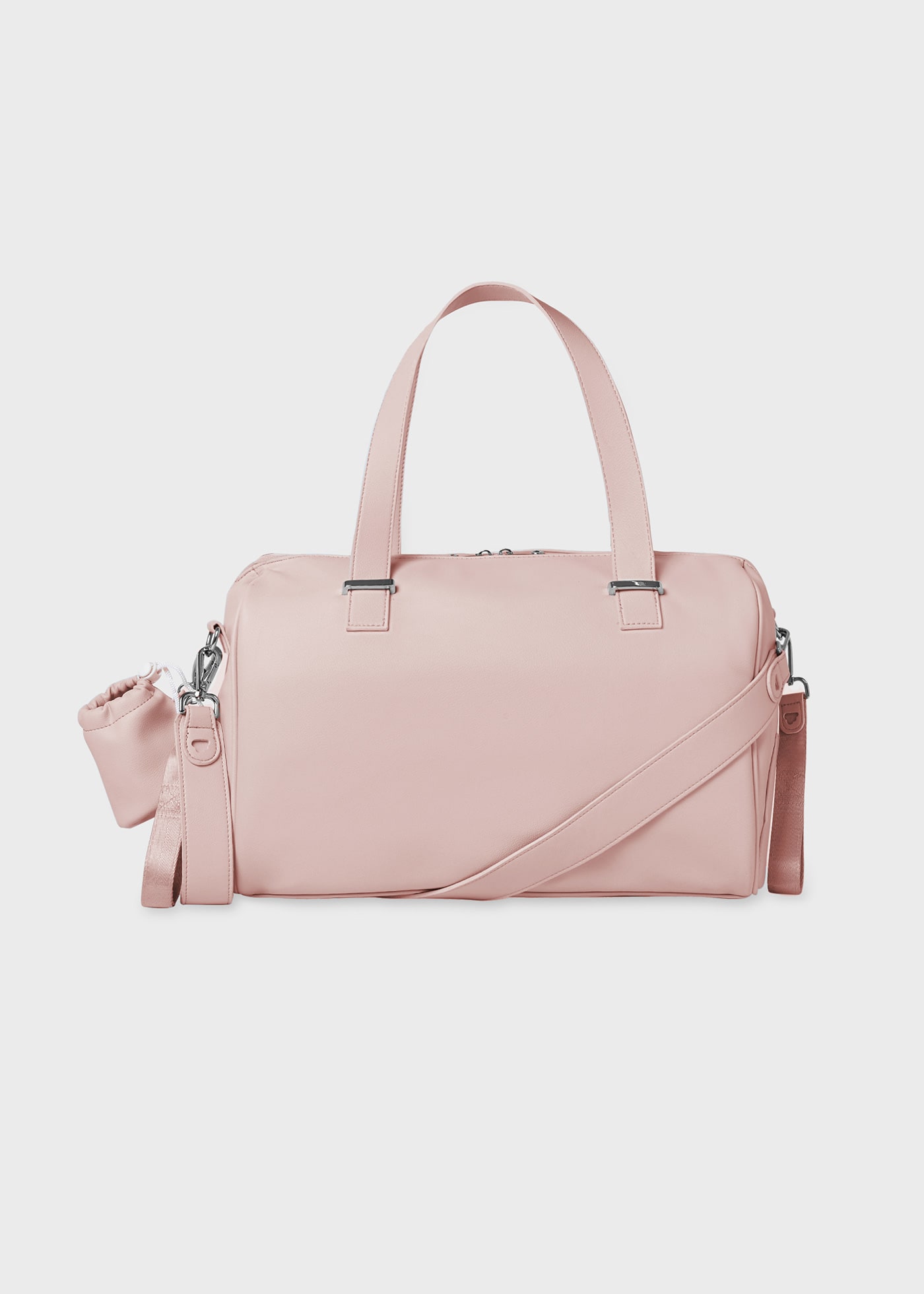 Bolso combinado con accesorios bebé