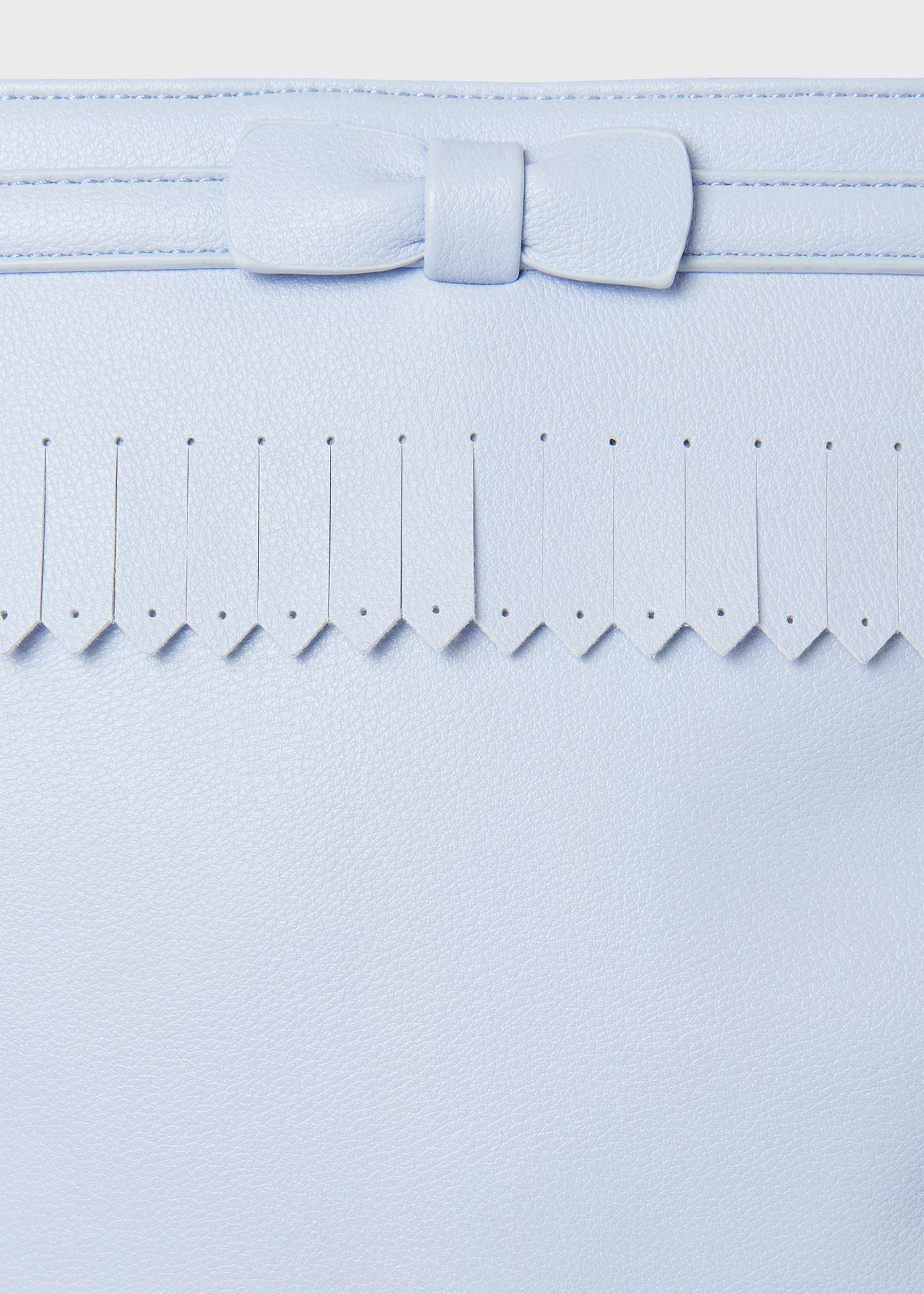 Sac type panier avec franges bébé