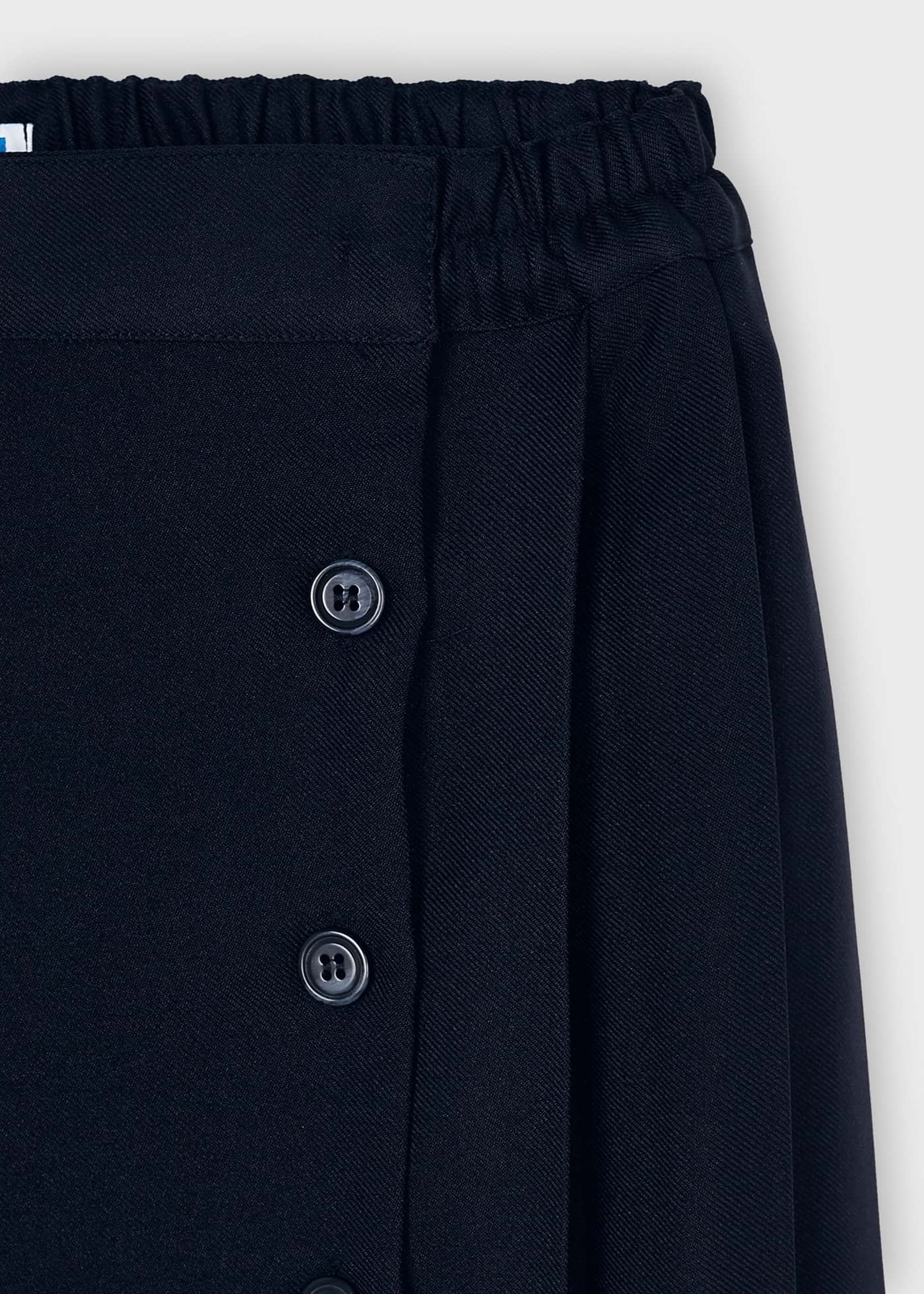 Pleated uniform skirt