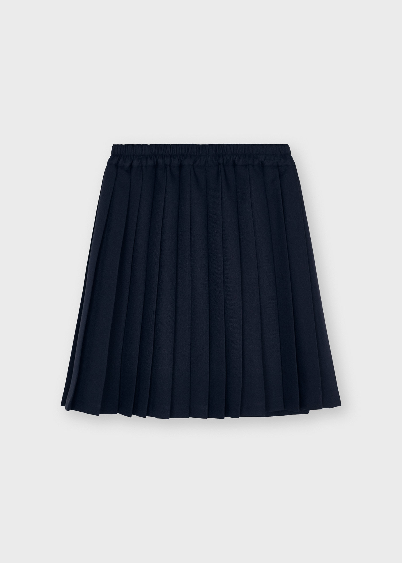 Pleated uniform skirt