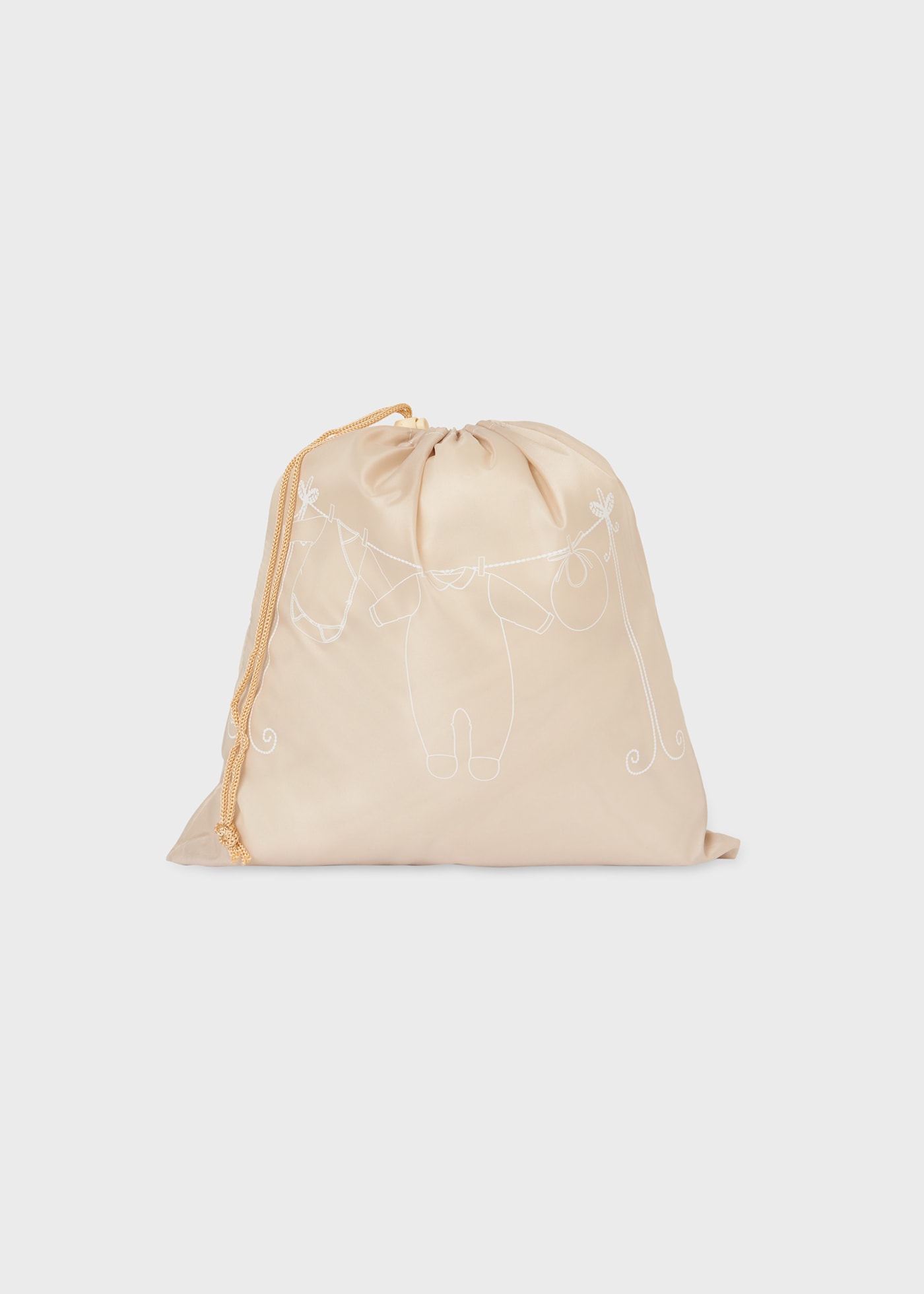 Changing bag with bow and dummy holder