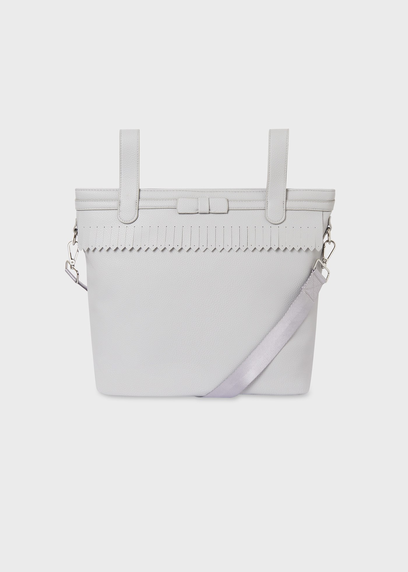 Sac type panier avec franges bébé
