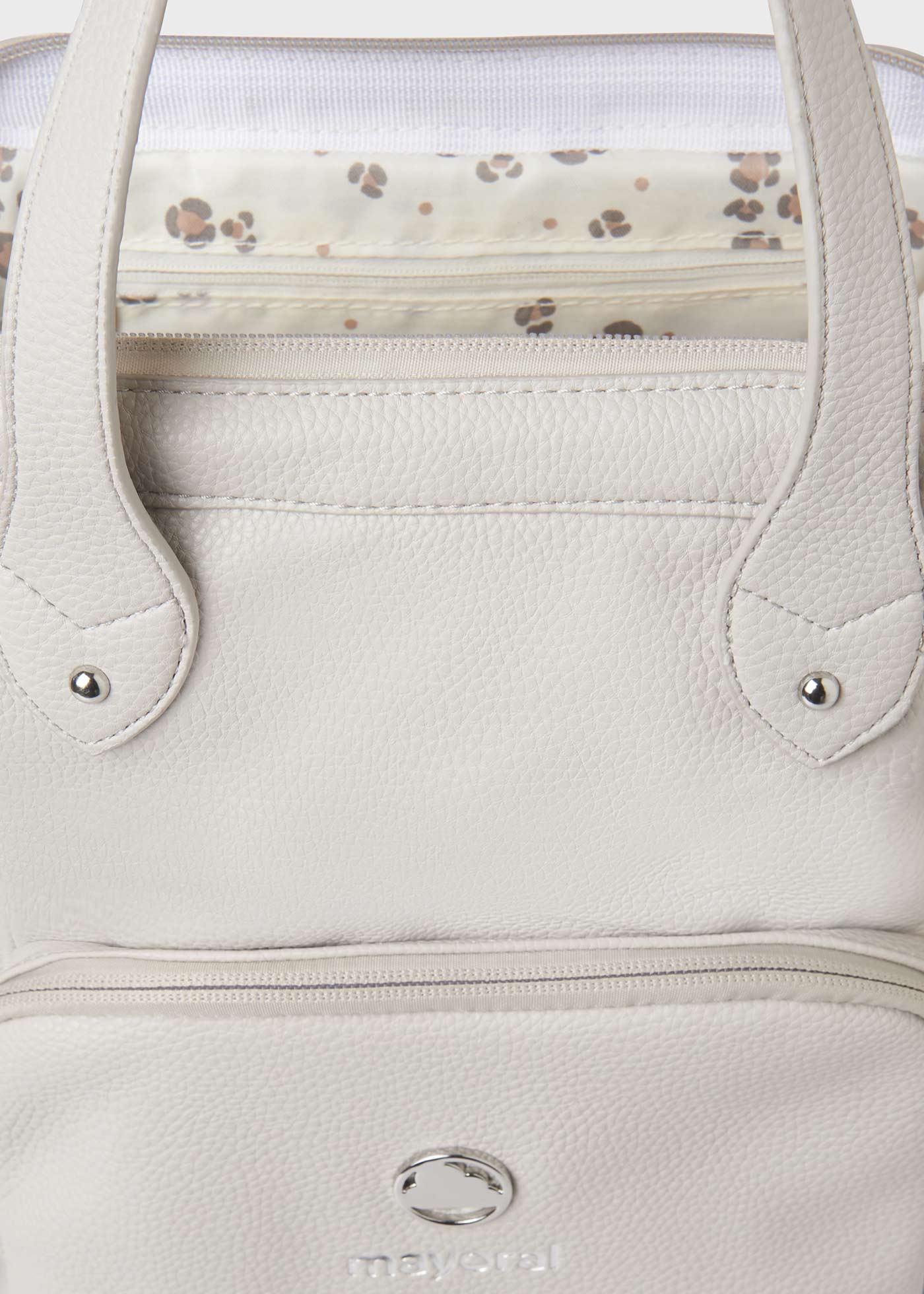 Maternity Backpack with Printed Changing Mat
