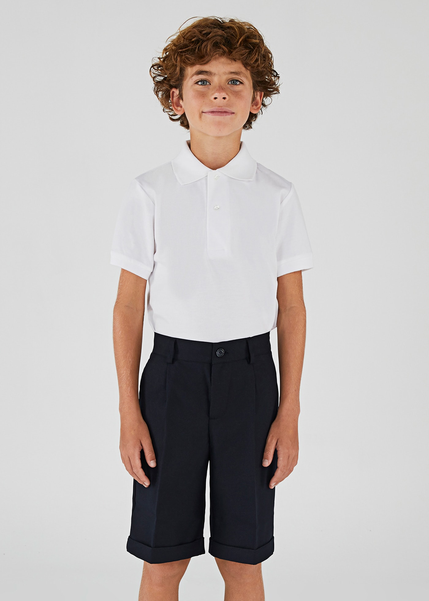 Pantalón corto uniforme chico