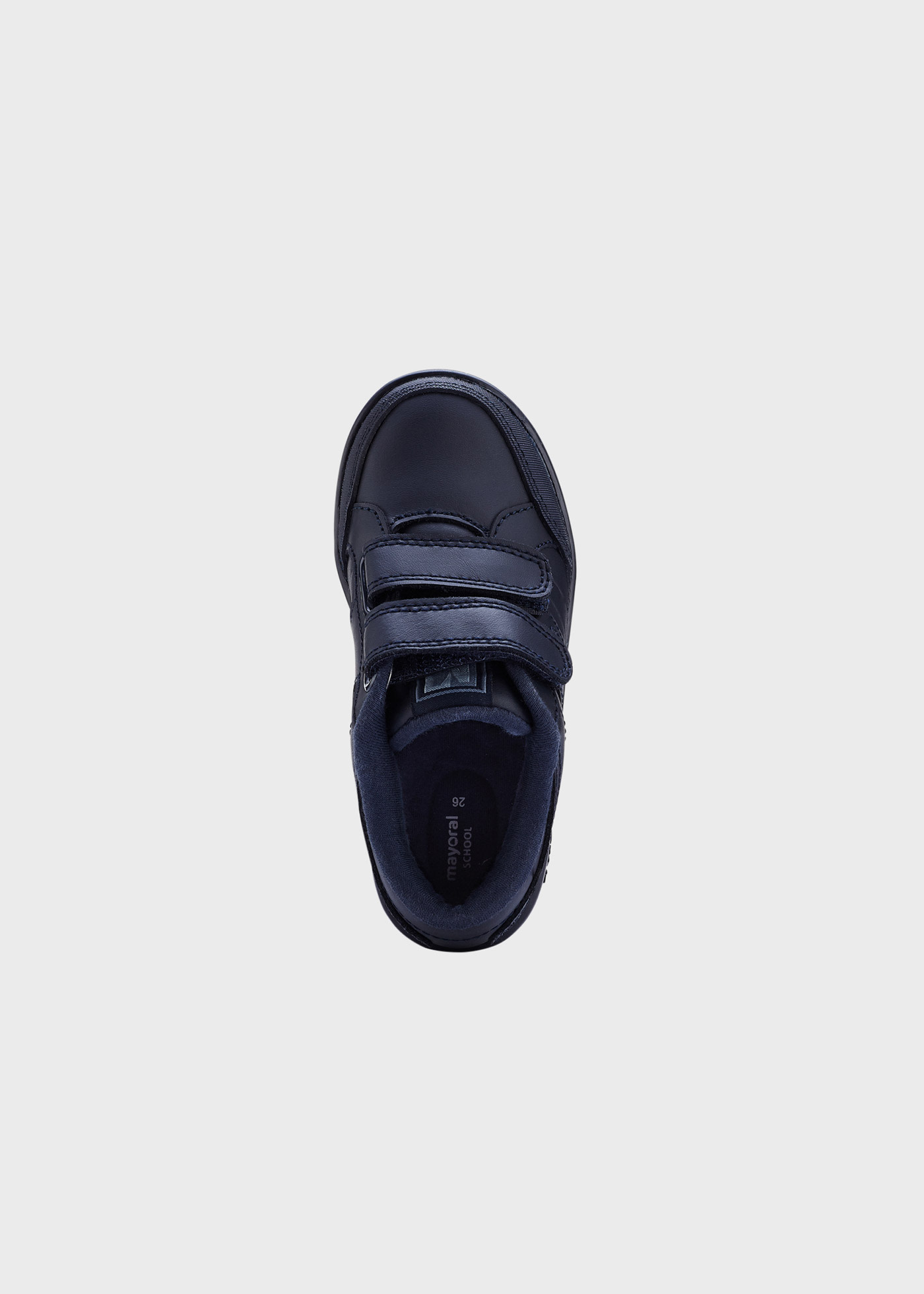 Leather school trainers