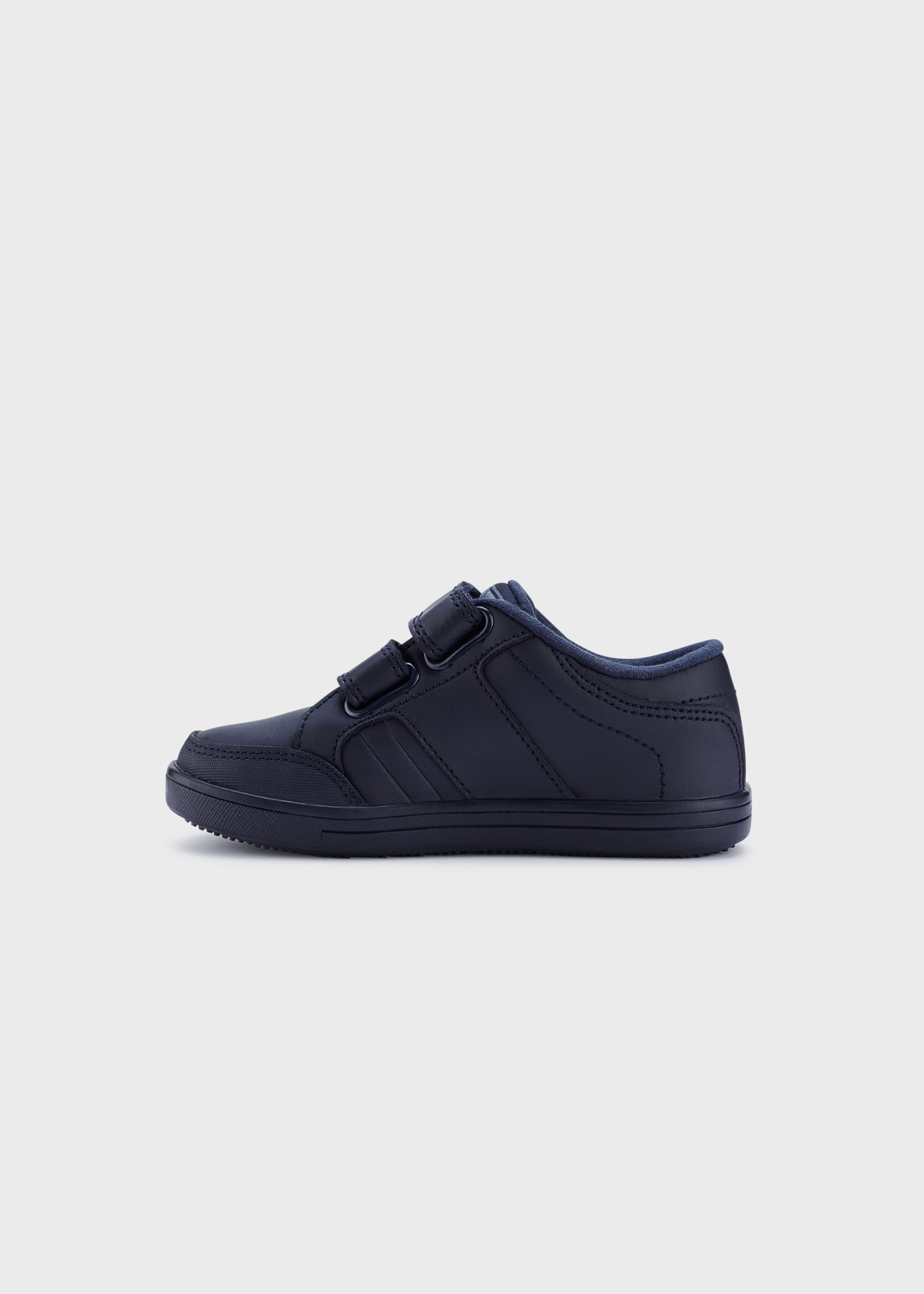 Leather school trainers