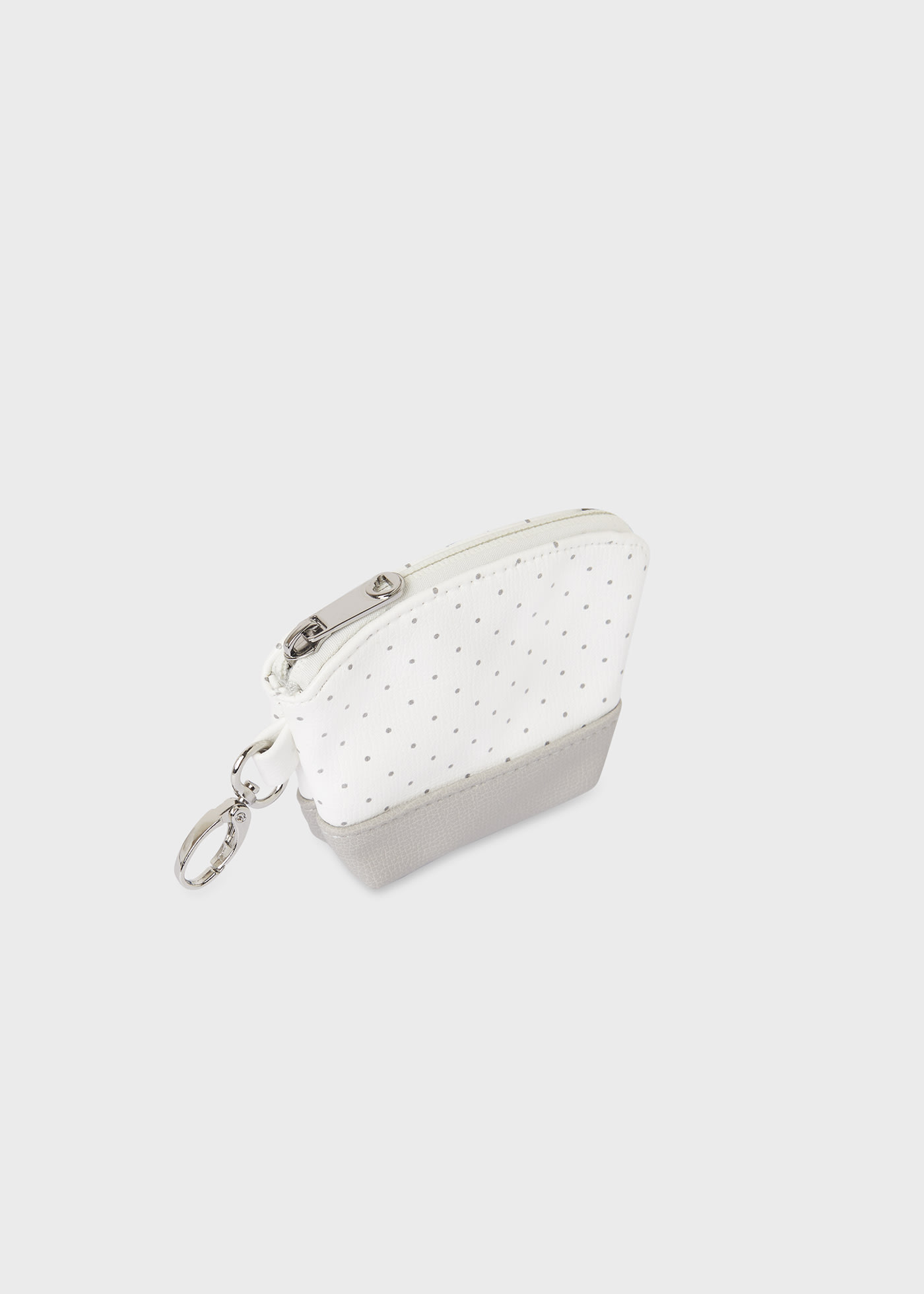 Borsa maternità pois porta ciuccio neonato