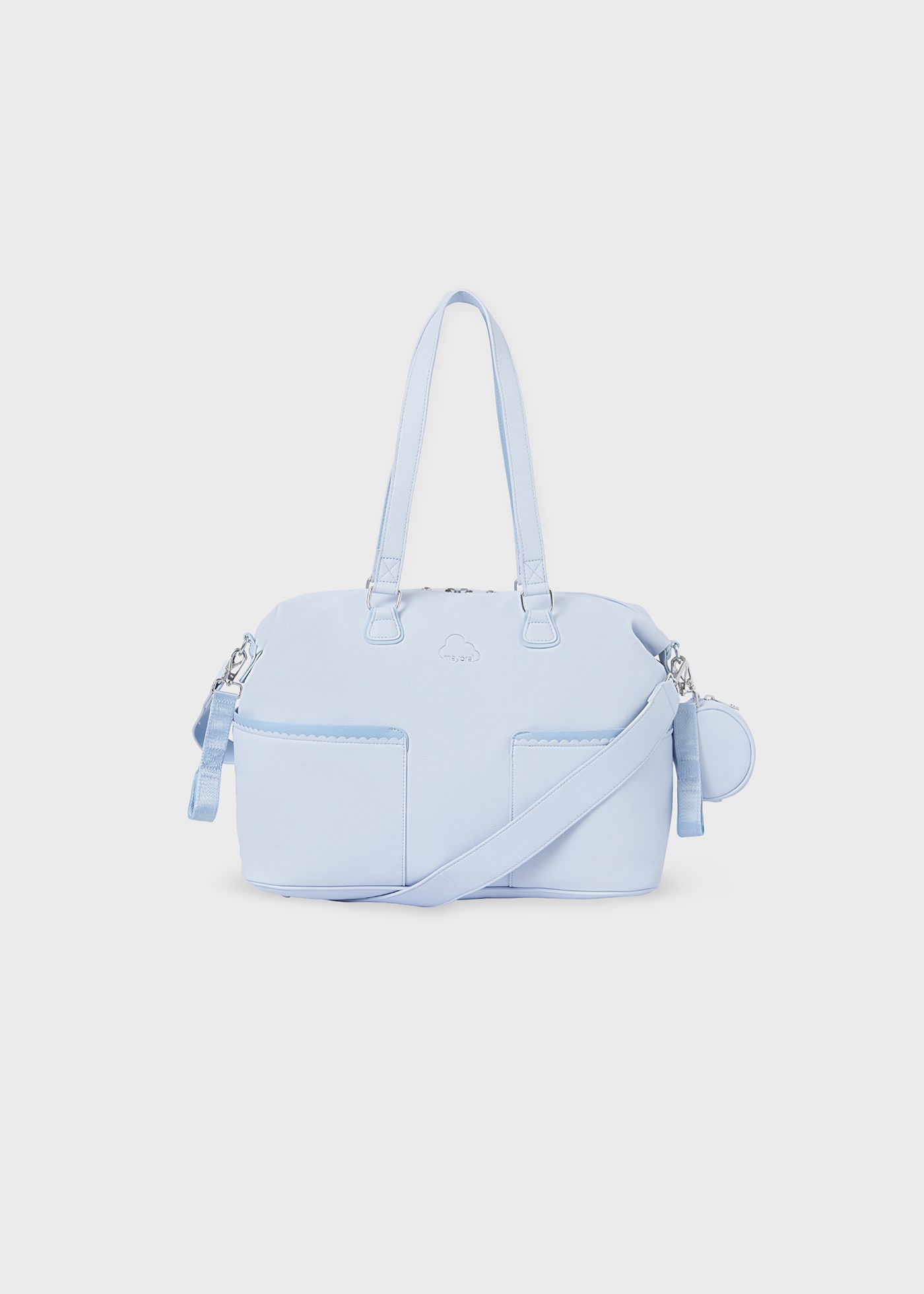 Borsa maternità onde con porta ciuccio neonato
