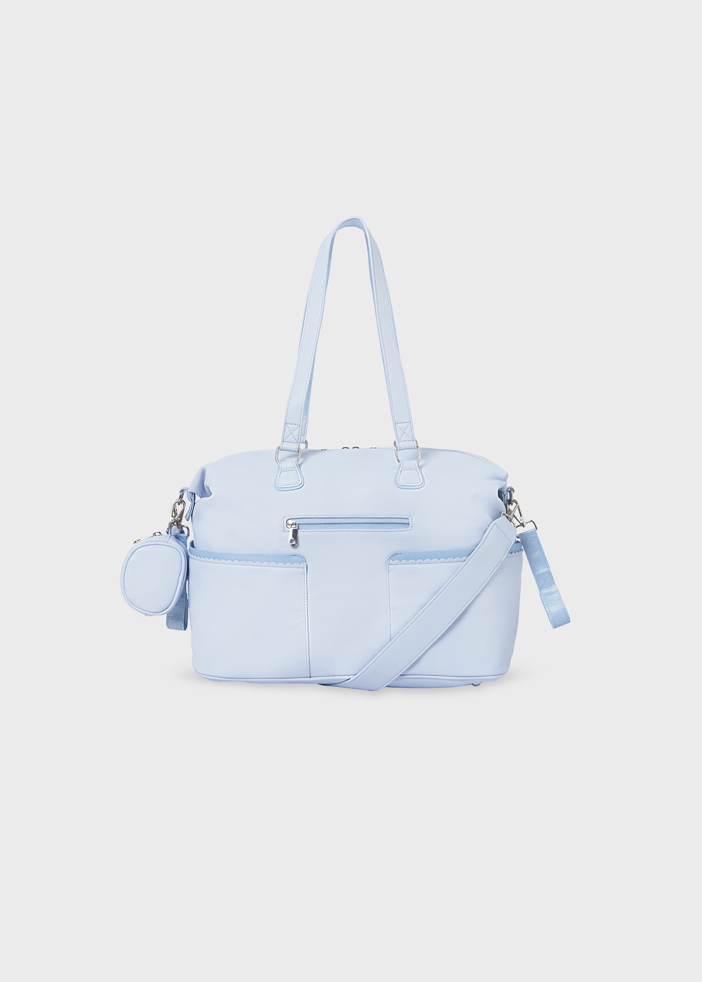 Borsa maternità onde con porta ciuccio neonato