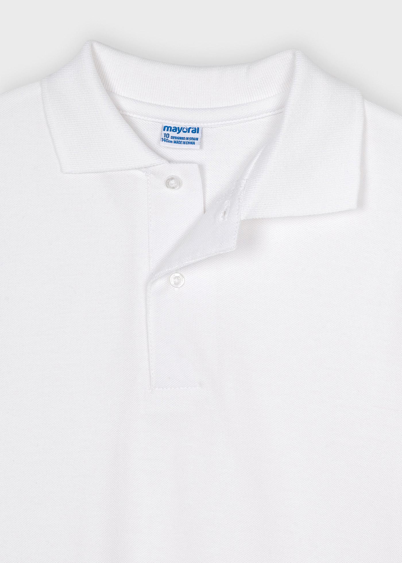 School uniform short sleeve polo shirt