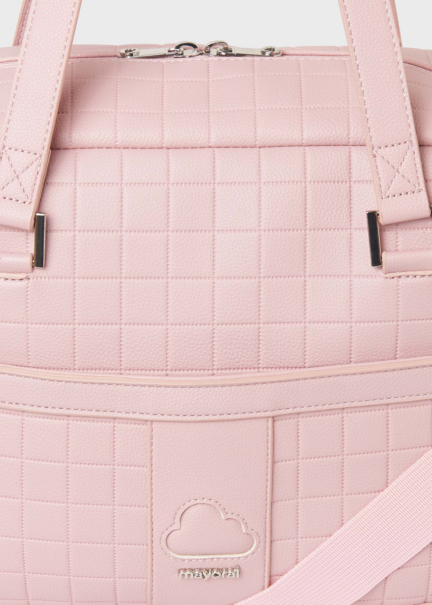 Borsa imbottita e portaciuccio bebé
