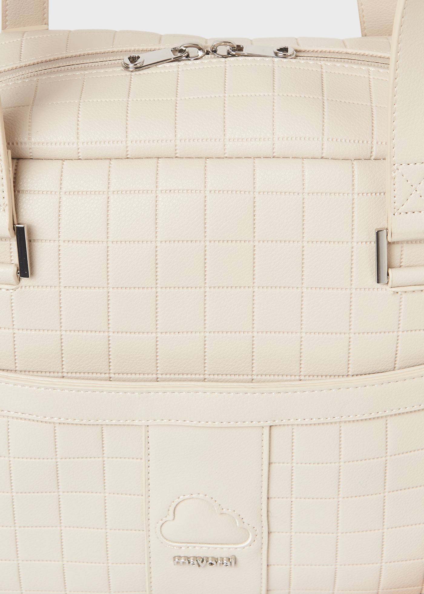 Wickeltasche gesteppt mit Schnullertäschchen Baby
