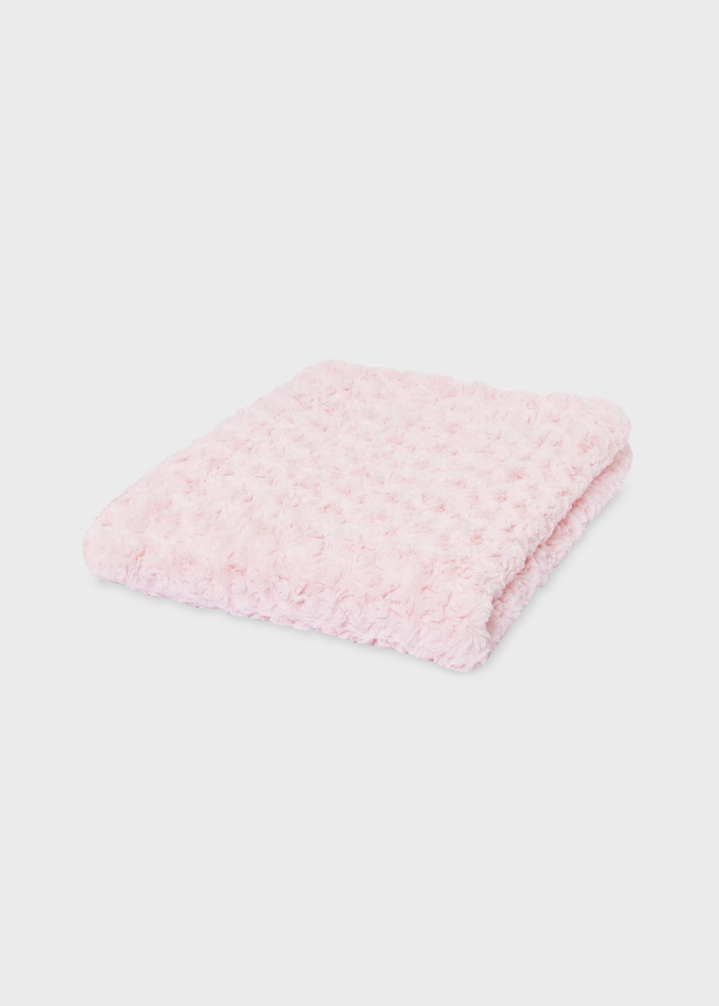 Baby fur blanket