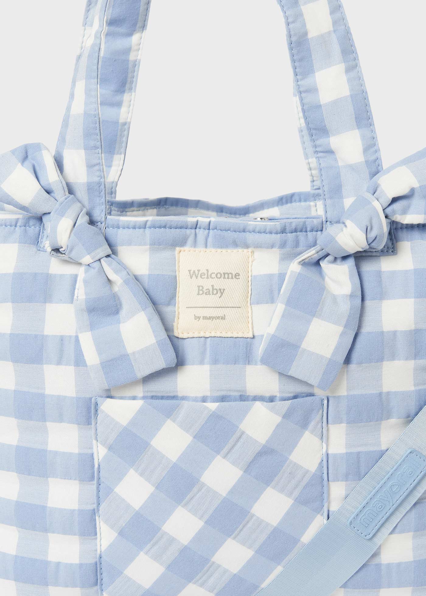 Diaper Bag Vichy Print