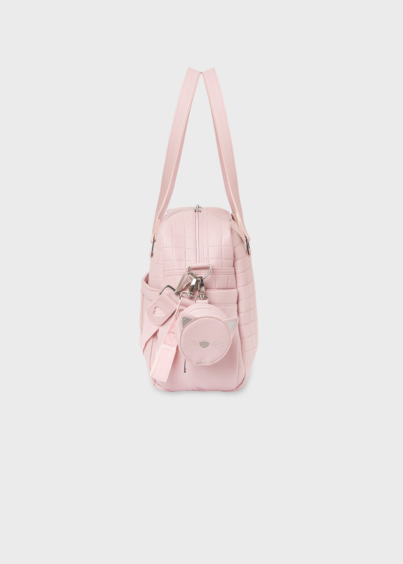 Borsa imbottita e portaciuccio bebé