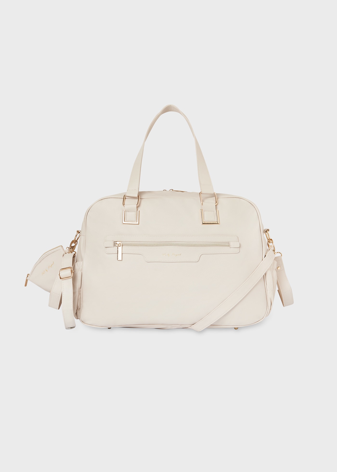 Changing bag with bow and dummy holder
