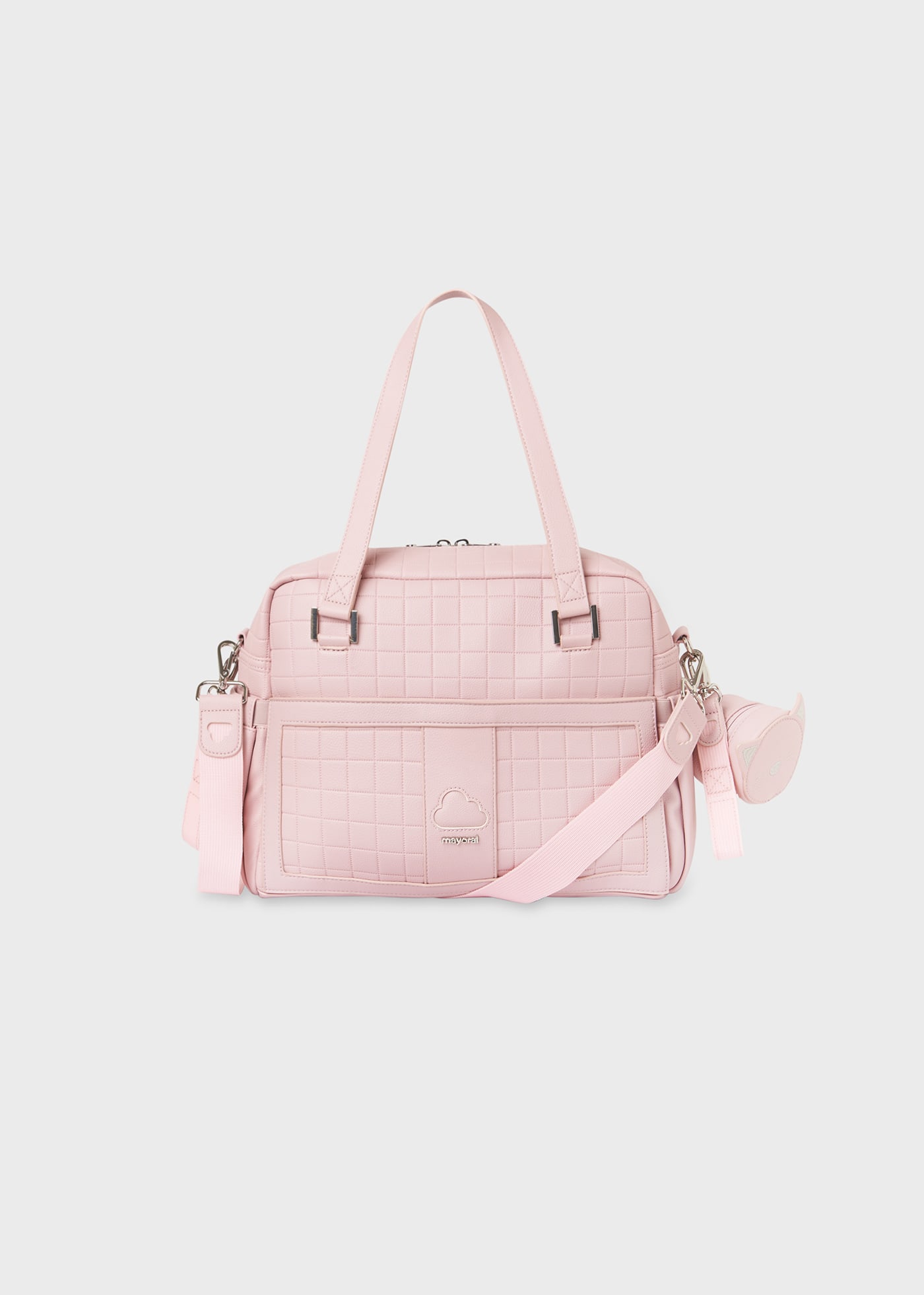 Borsa imbottita e portaciuccio bebé