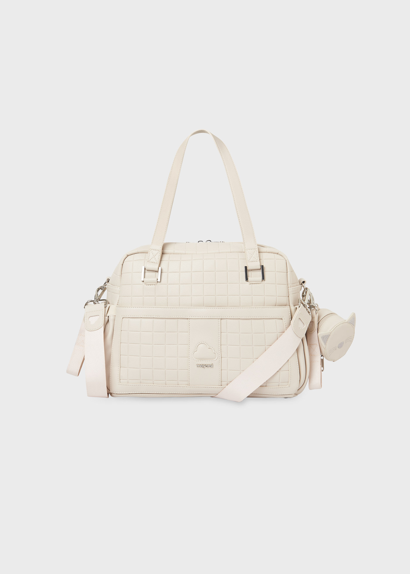 Wickeltasche gesteppt mit Schnullertäschchen Baby