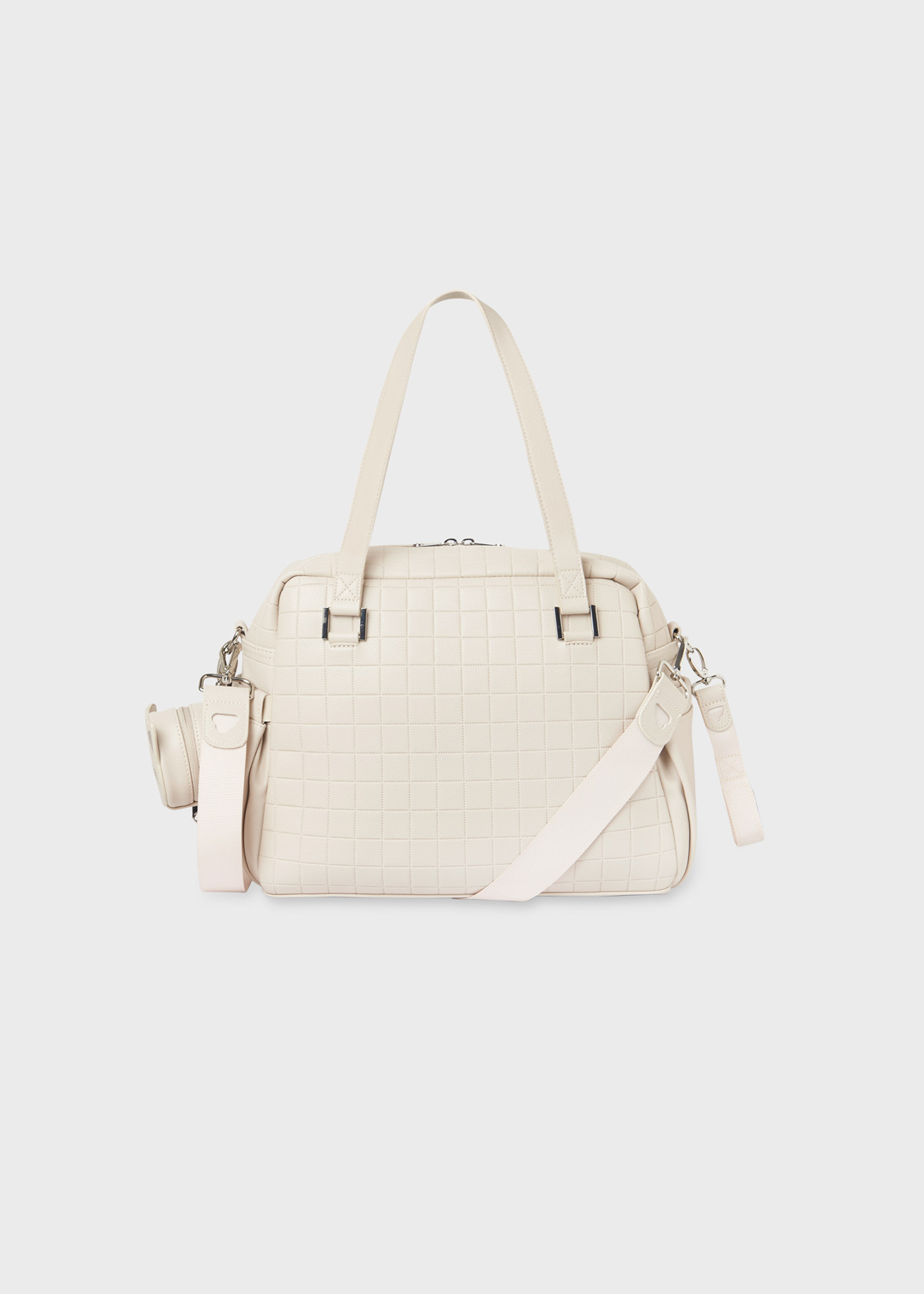 Wickeltasche gesteppt mit Schnullertäschchen Baby
