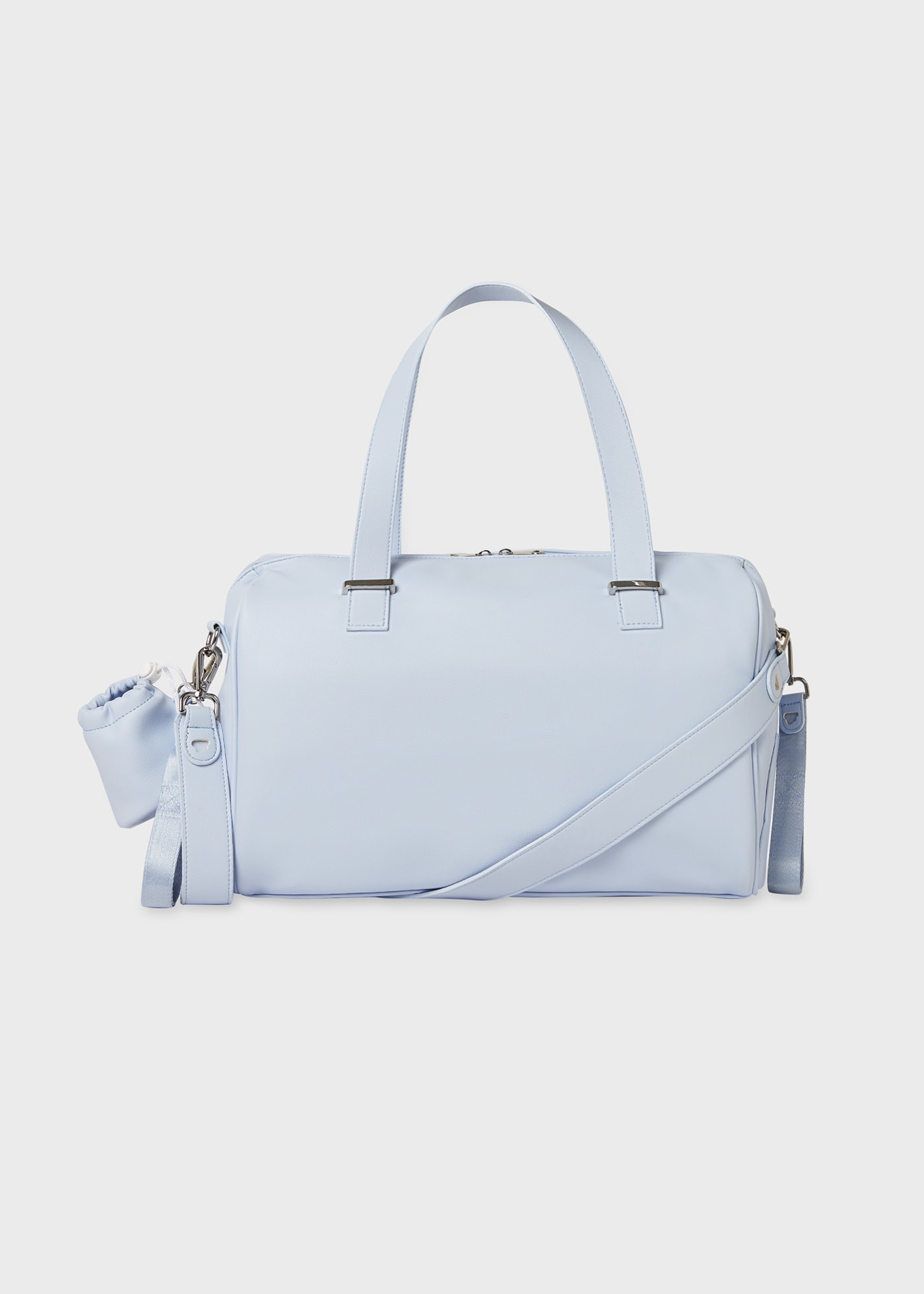 Bolso combinado con accesorios bebé