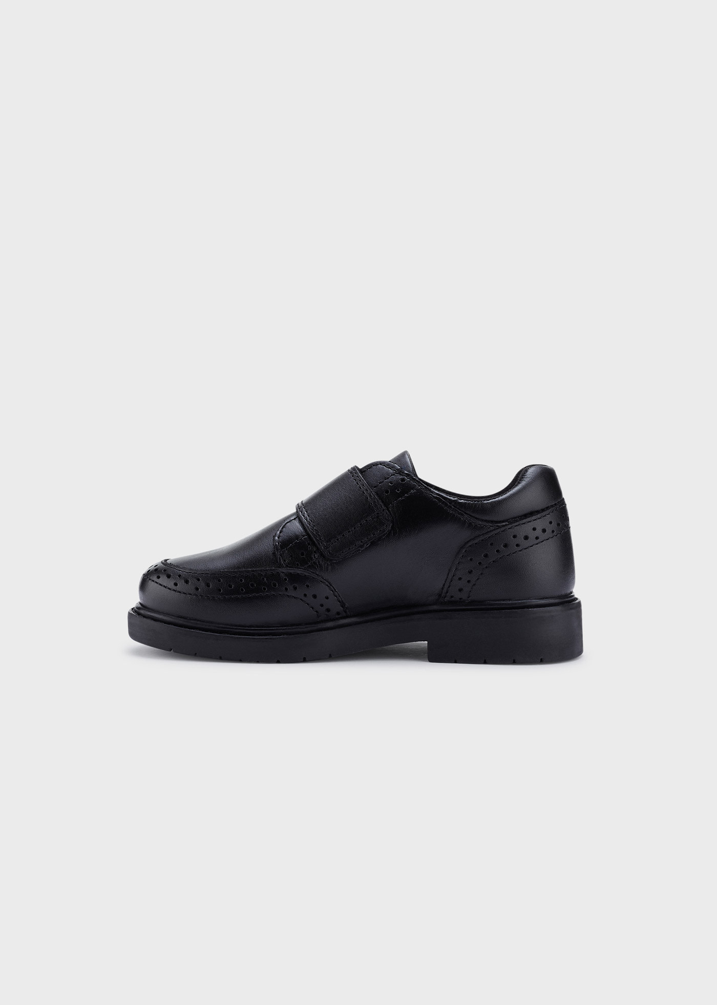 Buty sportowe szkolne ze skóry dla chłopca
