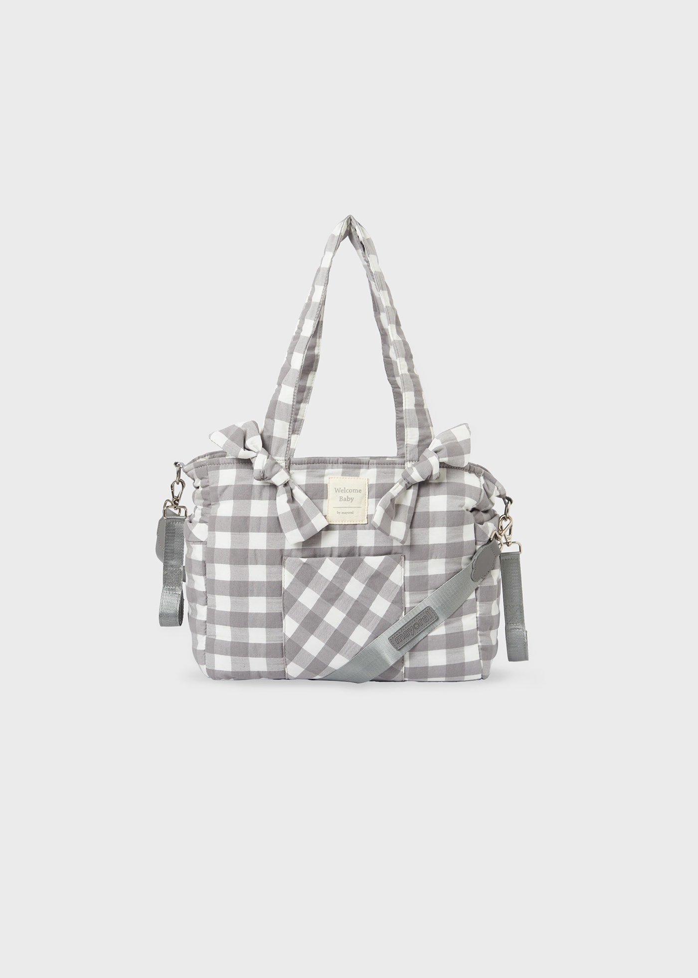 Borsa maternità vichy neonato
