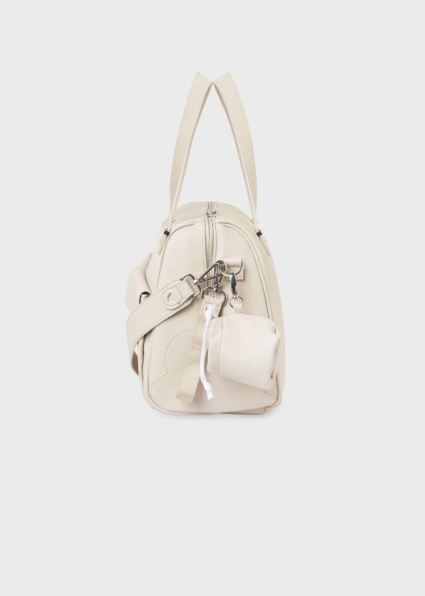 Bolso combinado con accesorios bebé