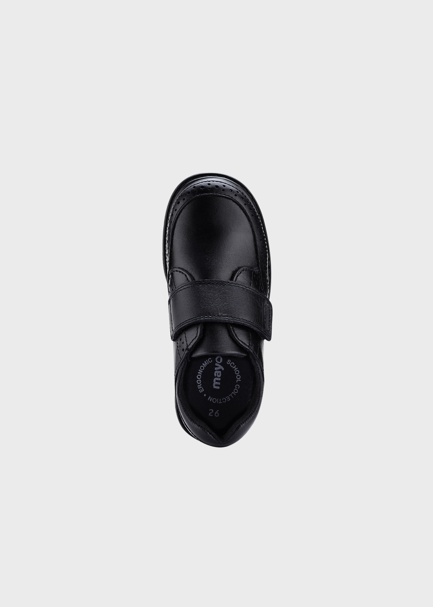 Buty sportowe szkolne ze skóry dla chłopca