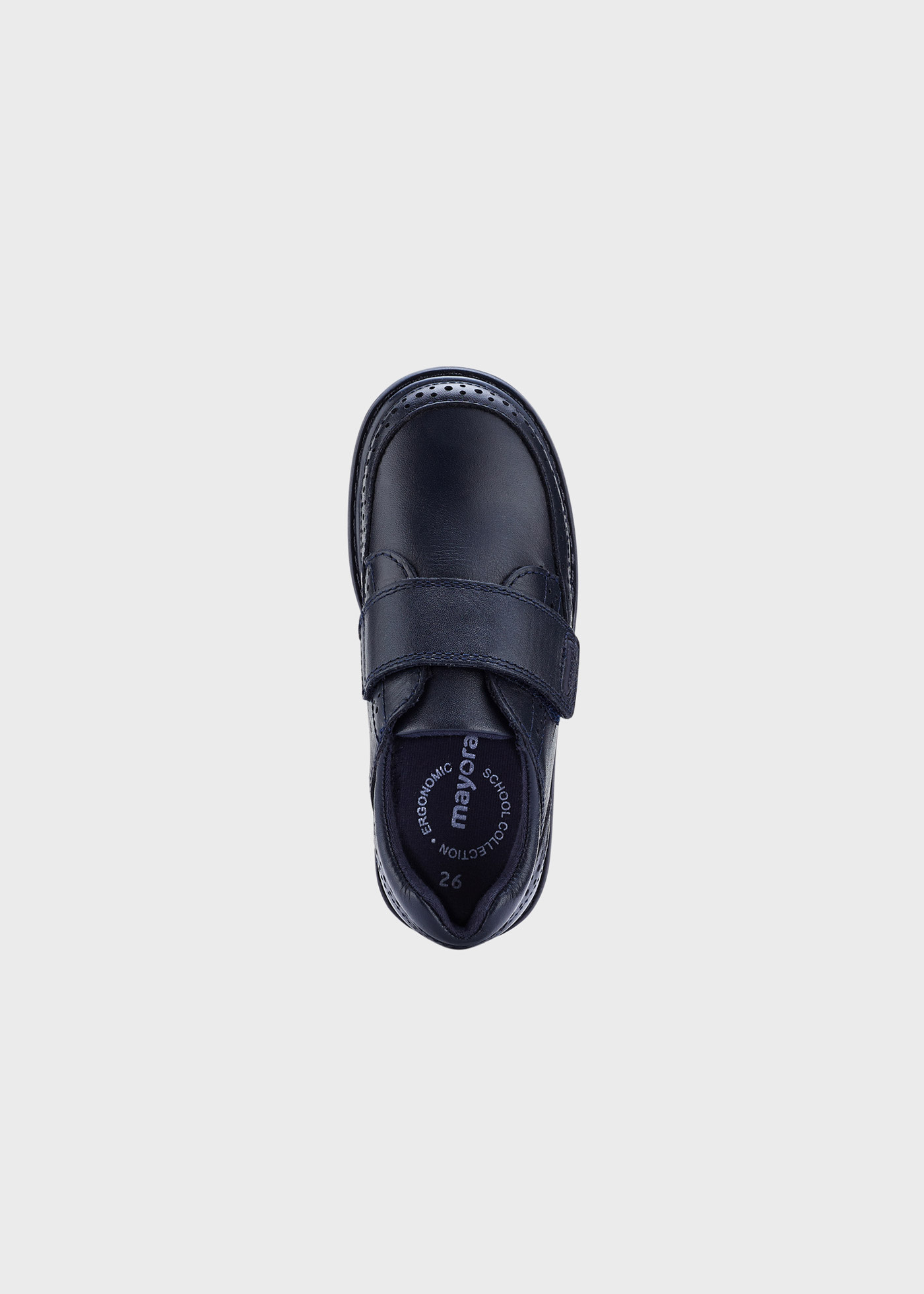 Buty sportowe szkolne ze skóry dla chłopca