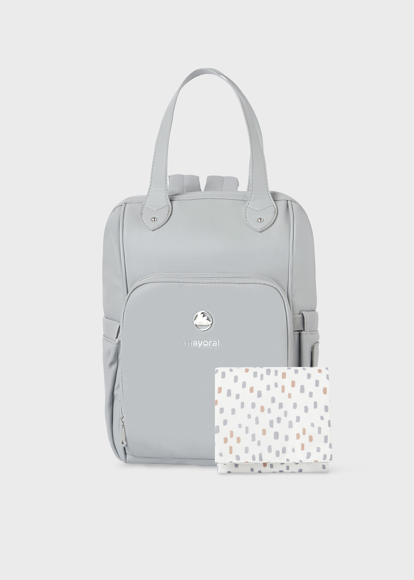 Mochila maternidad con cambiador estampado bebé