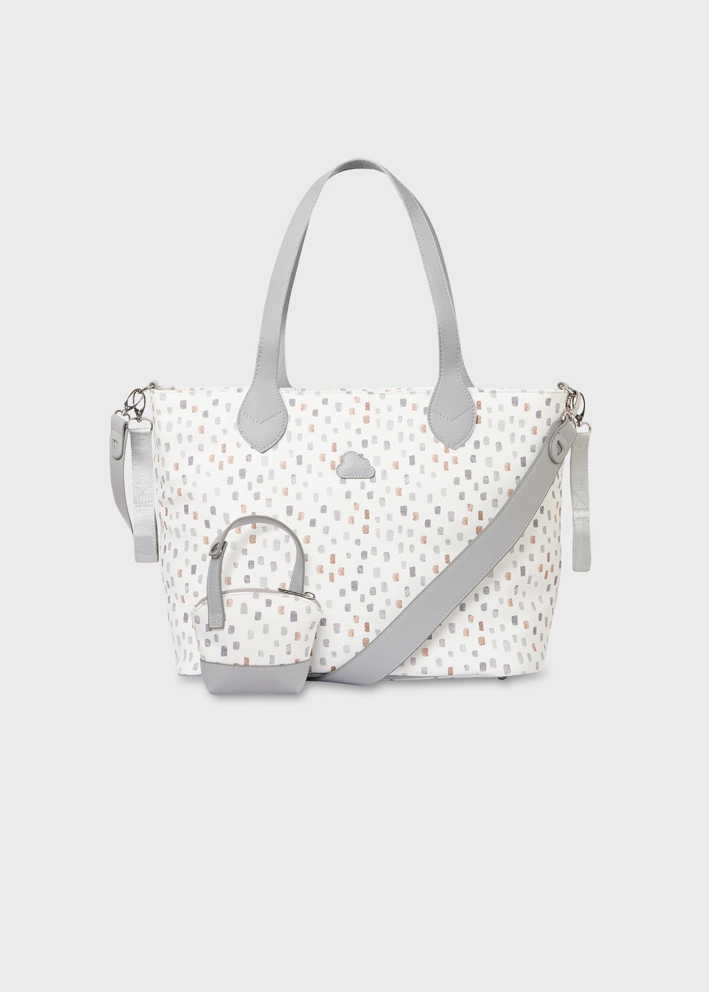 Baby print maternity bag