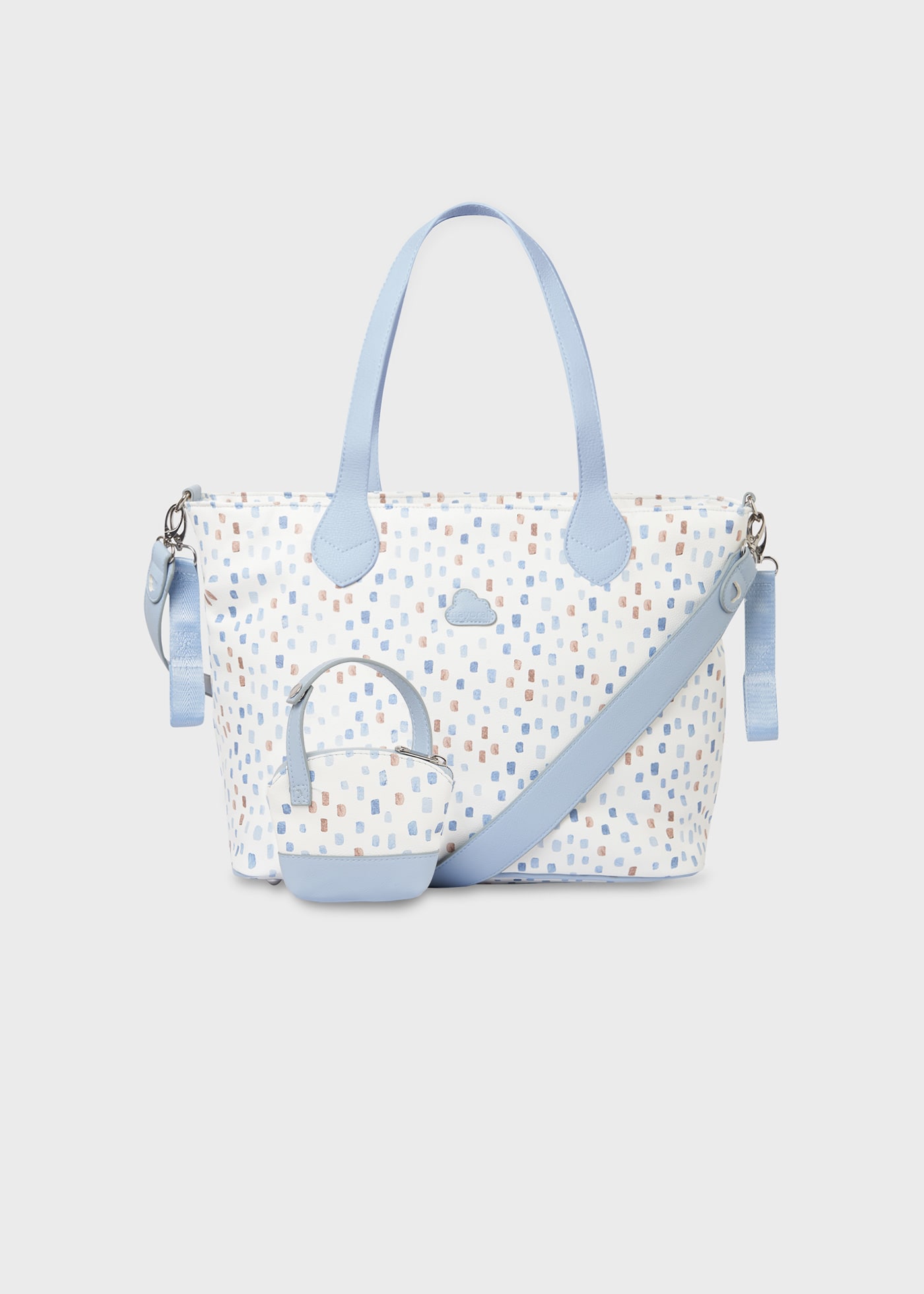 Baby print maternity bag