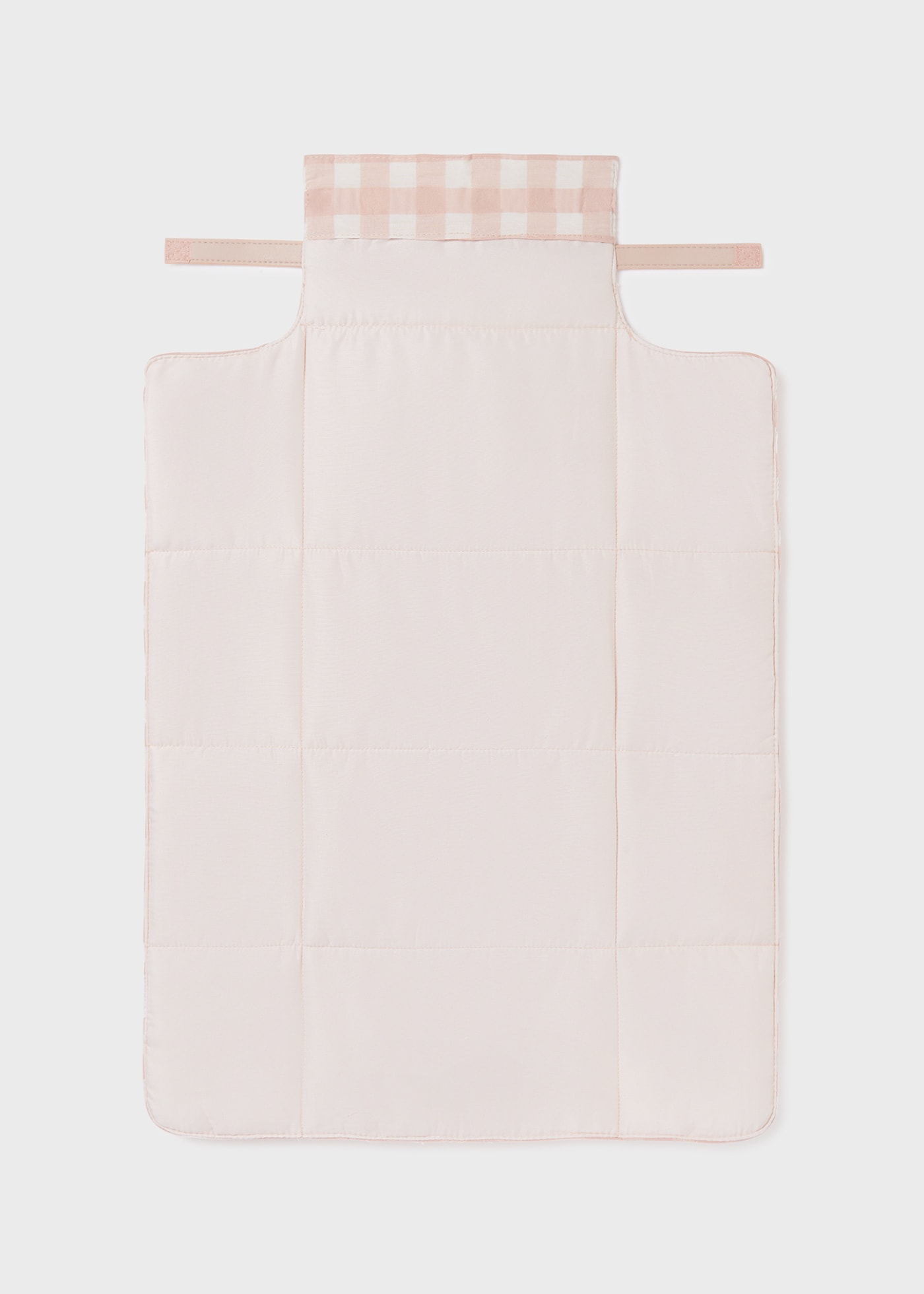 Serviette à langer portable vichy bébé