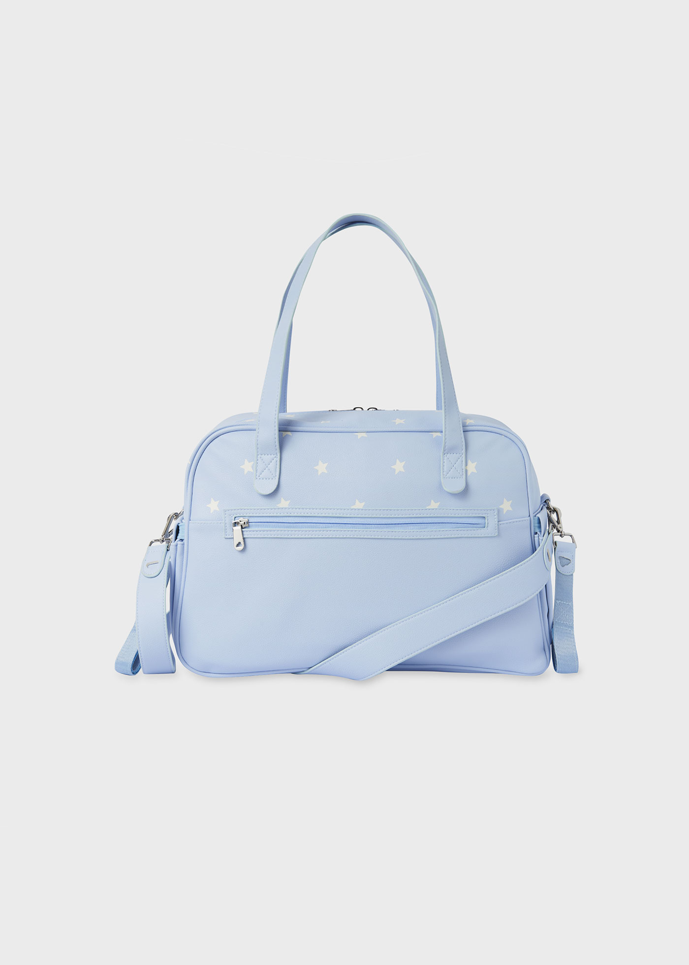 Handbags, Colour Changing Bag White To Blue