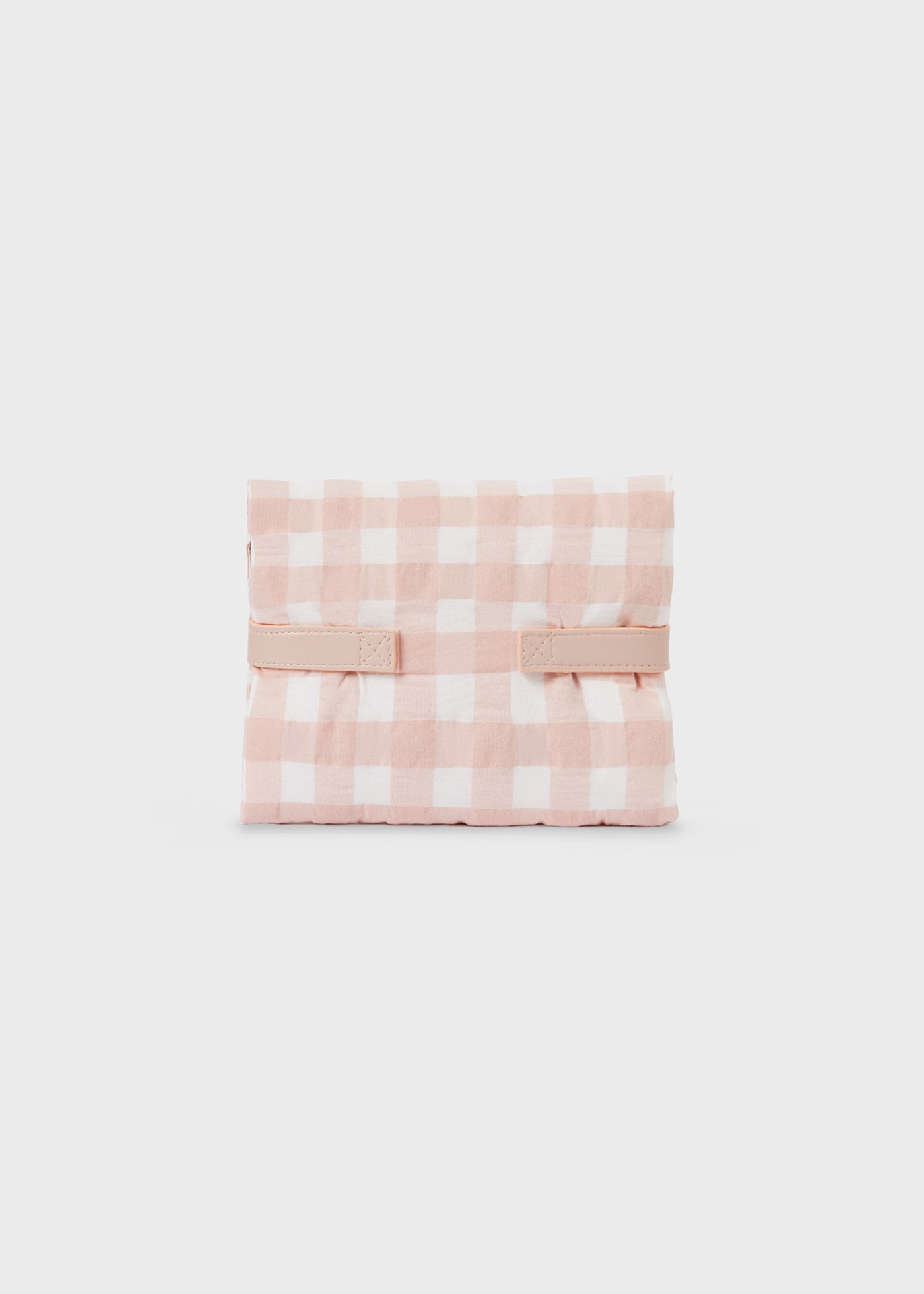 Serviette à langer portable vichy bébé