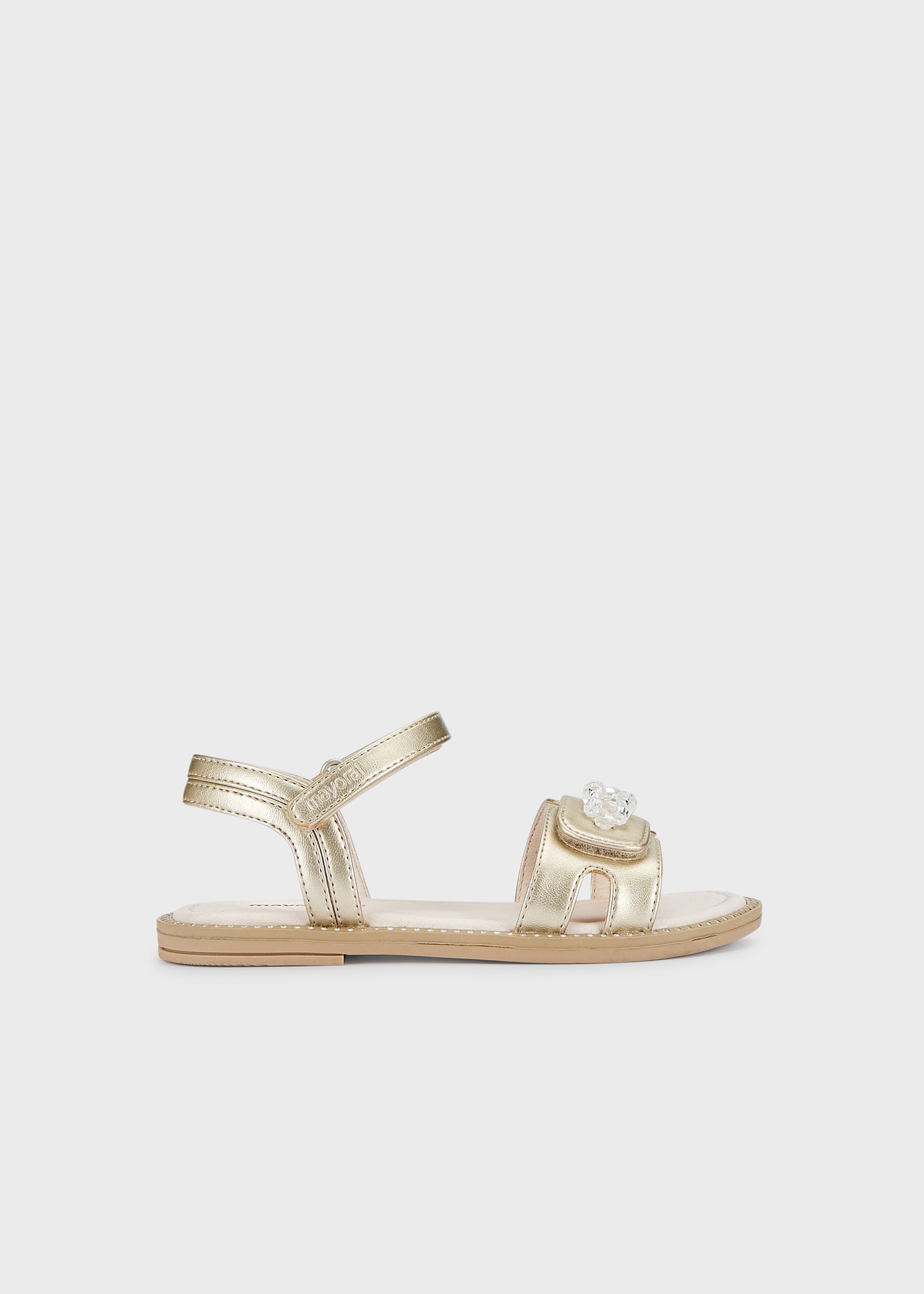 Sandals with pearl embellishment girl