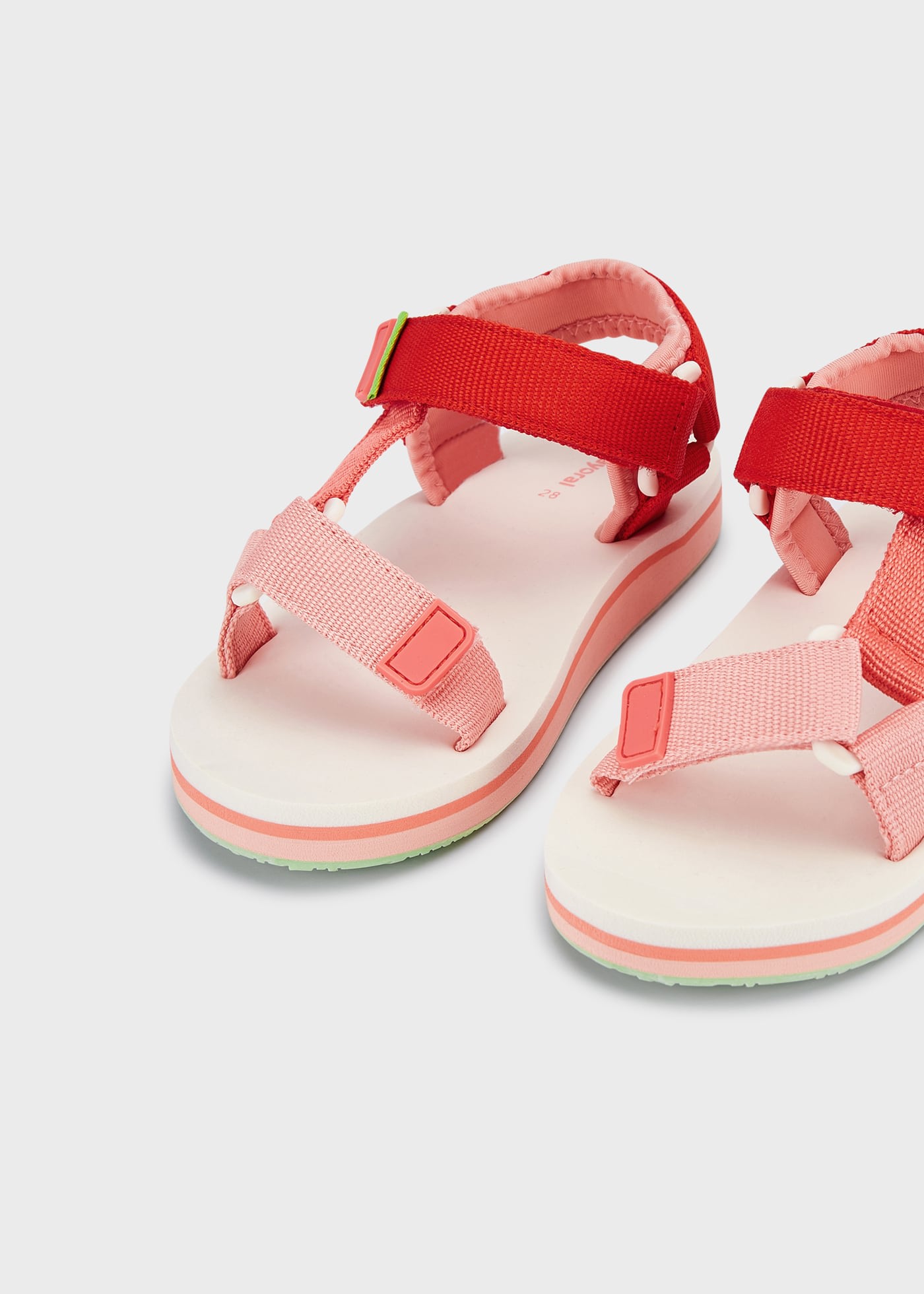 Coral coloured sandals hotsell