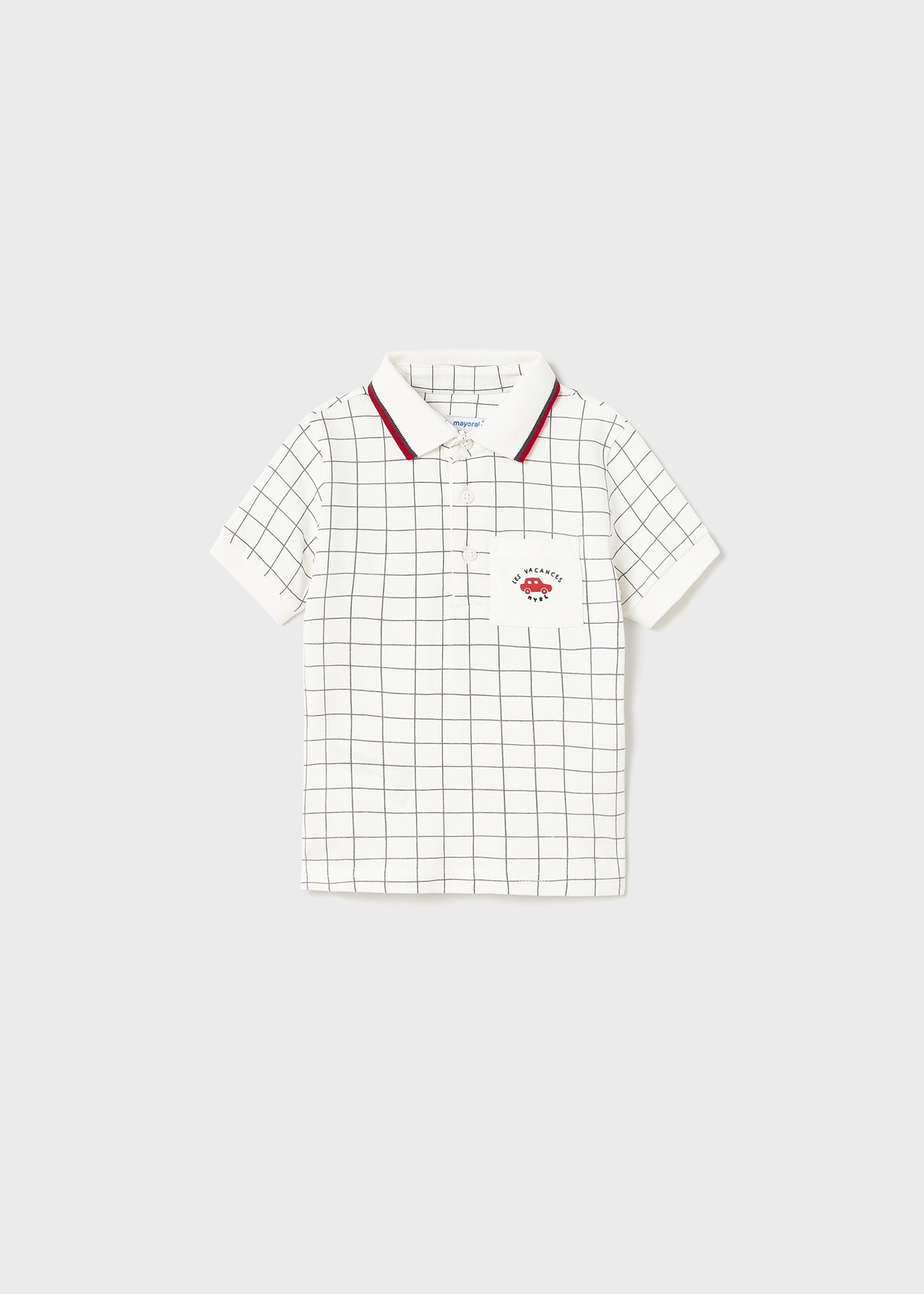 Baby printed polo shirt Better Cotton