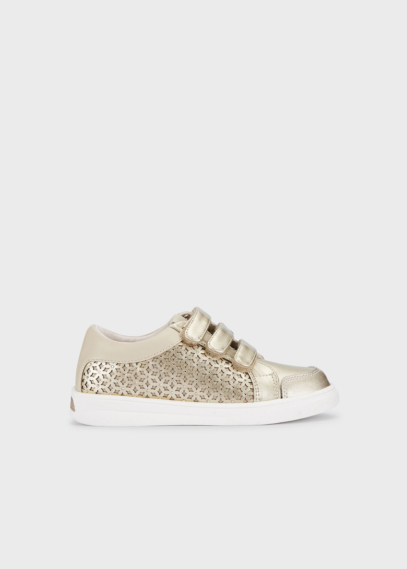 Trainers with openwork detail girl