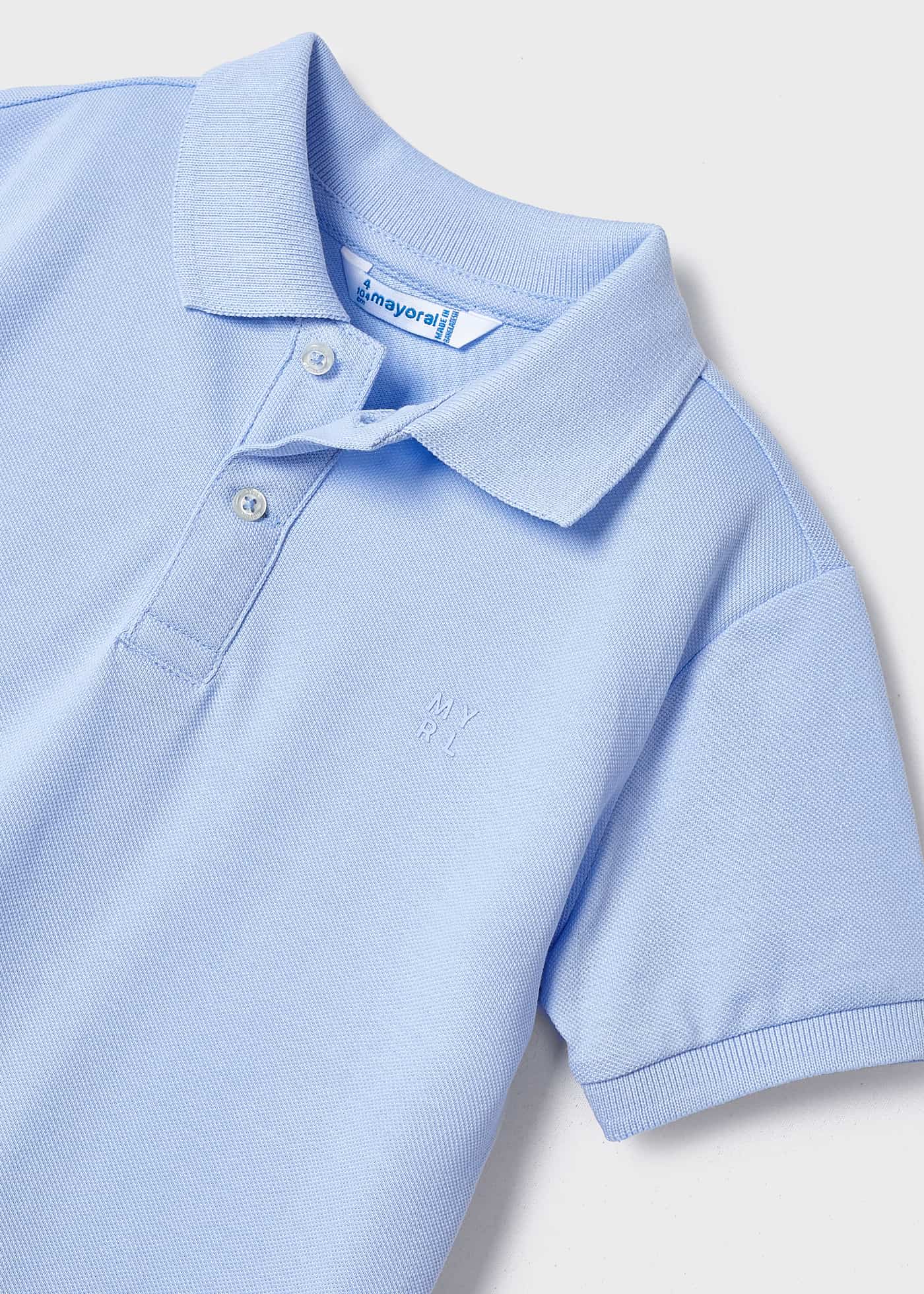 Light blue clearance boys polo