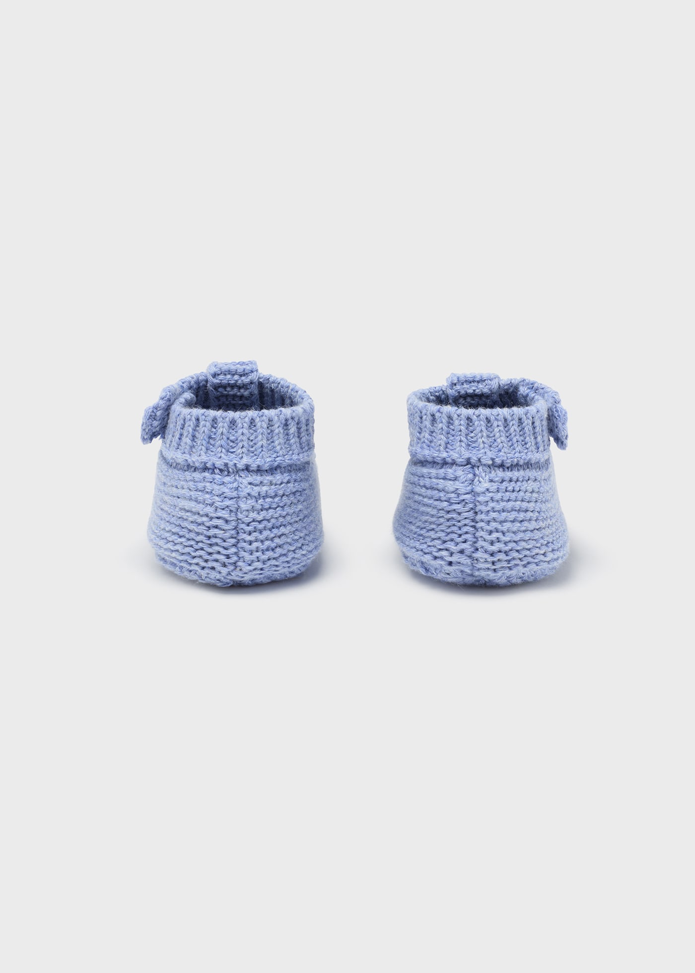 Carapins de tricot com algodão sustentável recém nascido