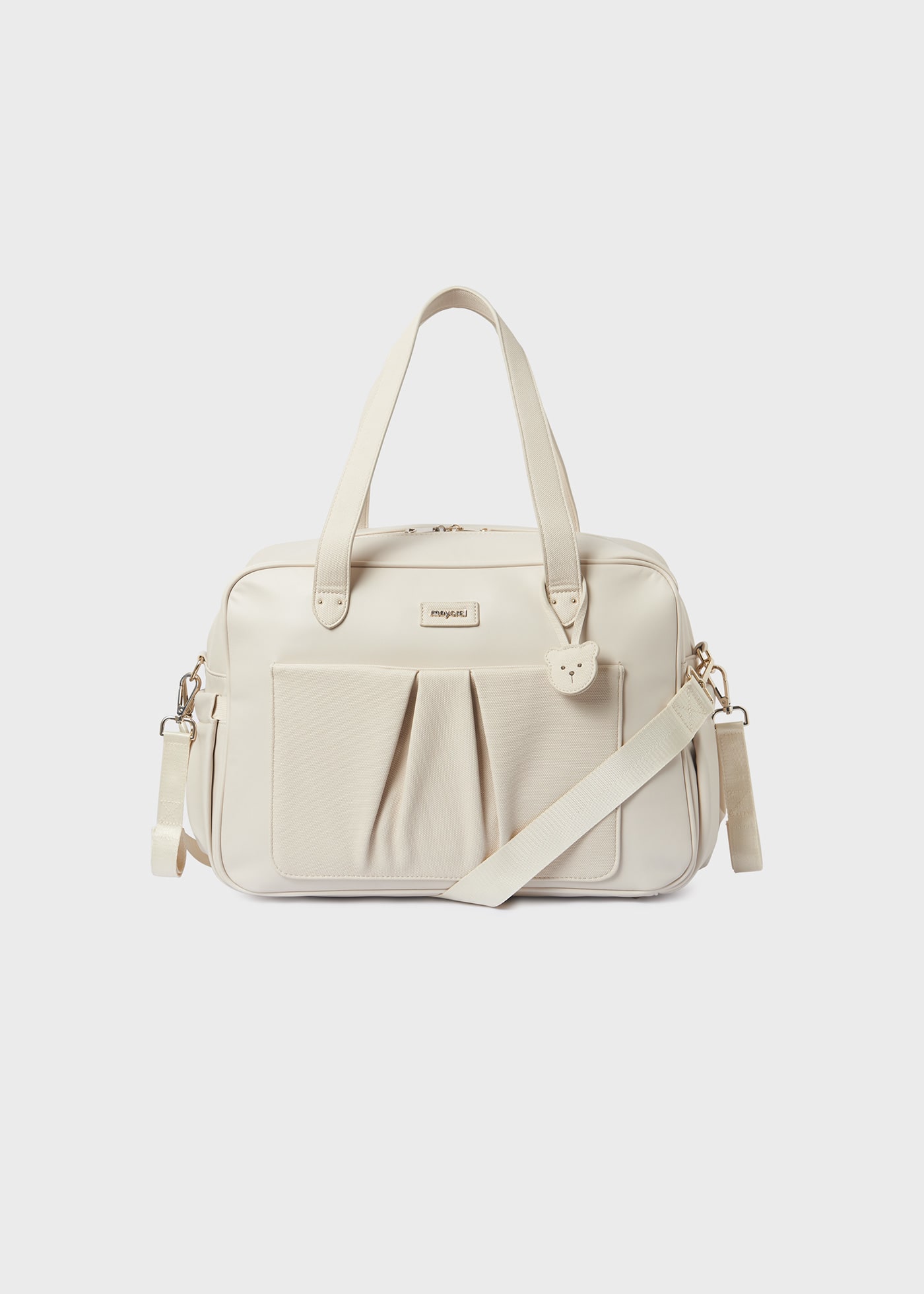 Maternity bag with pleat baby