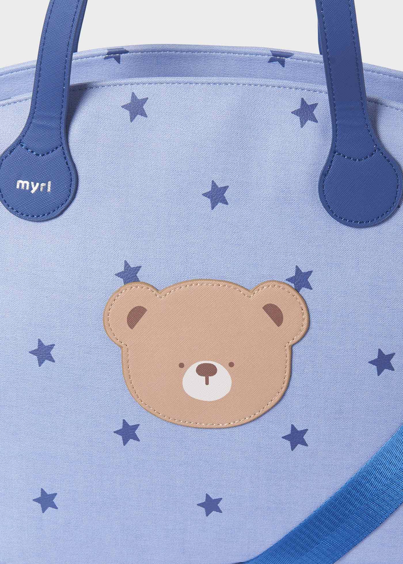 Geanta maternitate imprimeu bebe