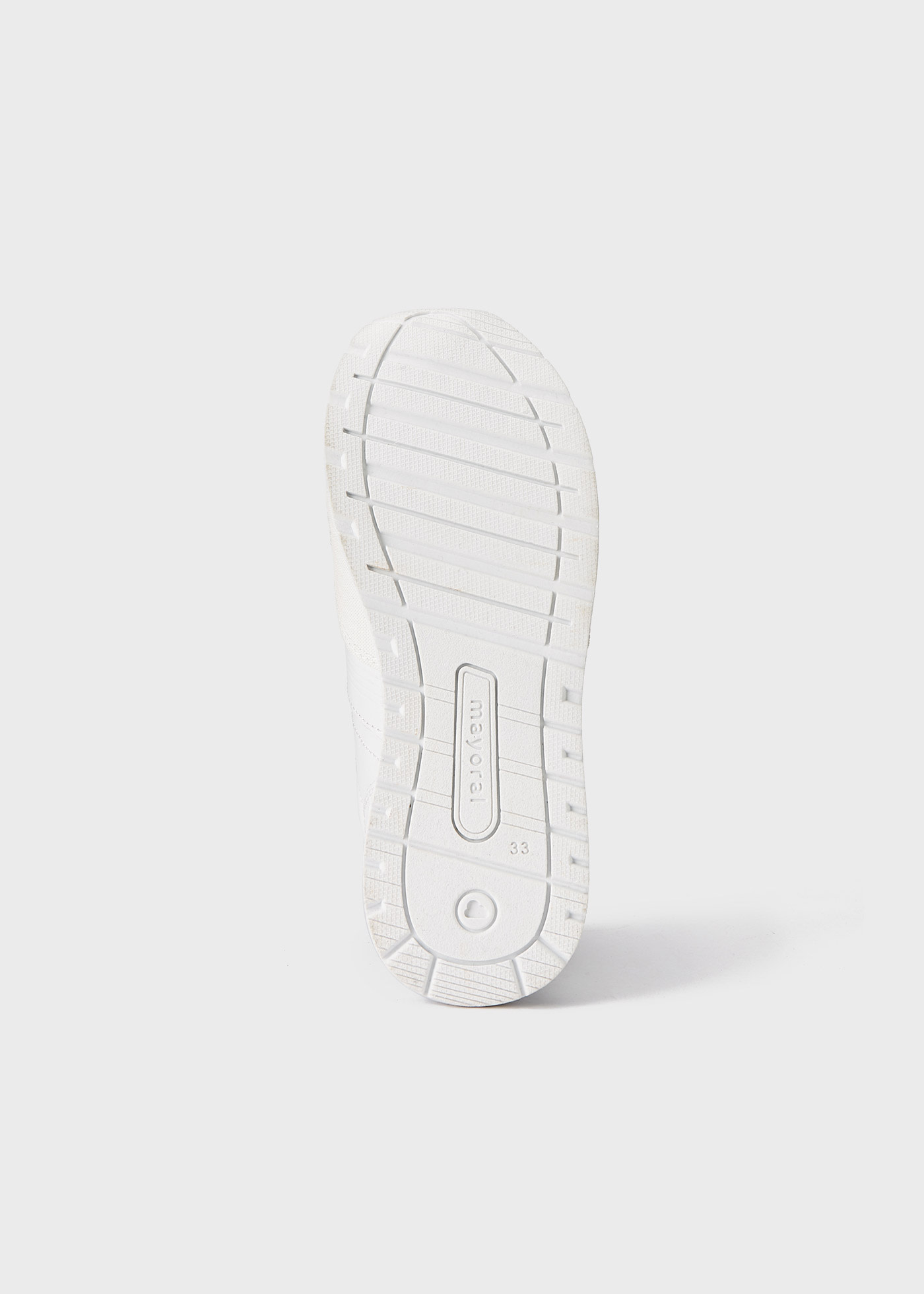 Scarpe sportive pelle co doppia chiusura velcro bambino