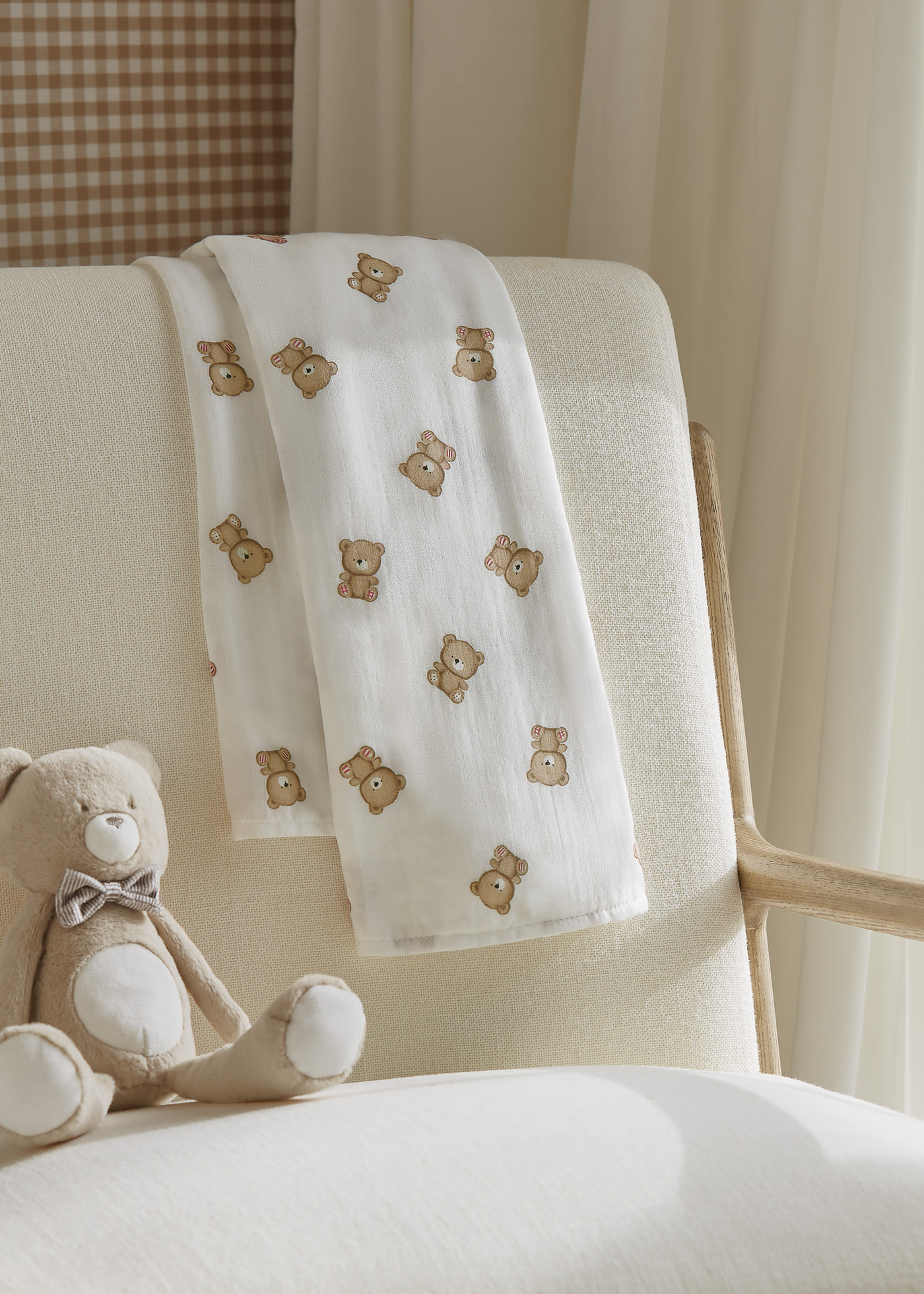 Baby Print Swaddle Blanket