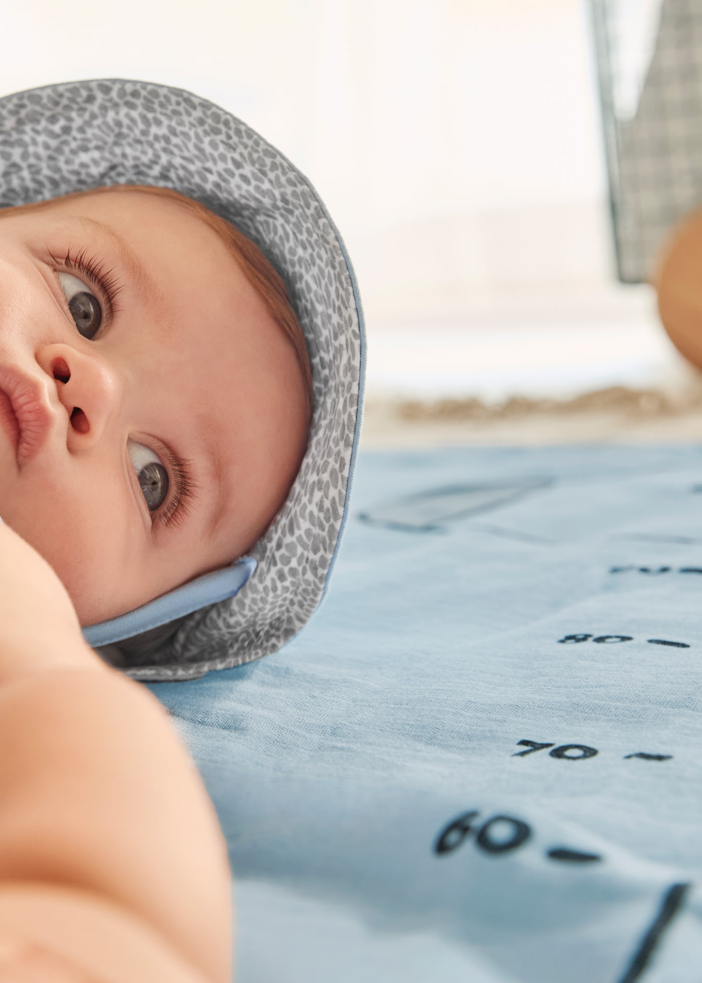 Set de 2 linges en coton bébé