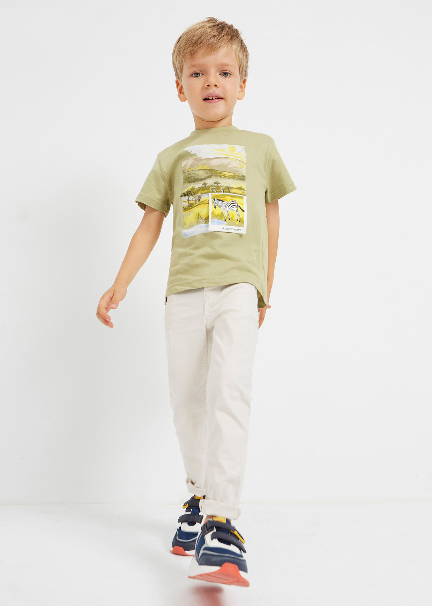 Sustainable Cotton Short Sleeved Sweater Boy